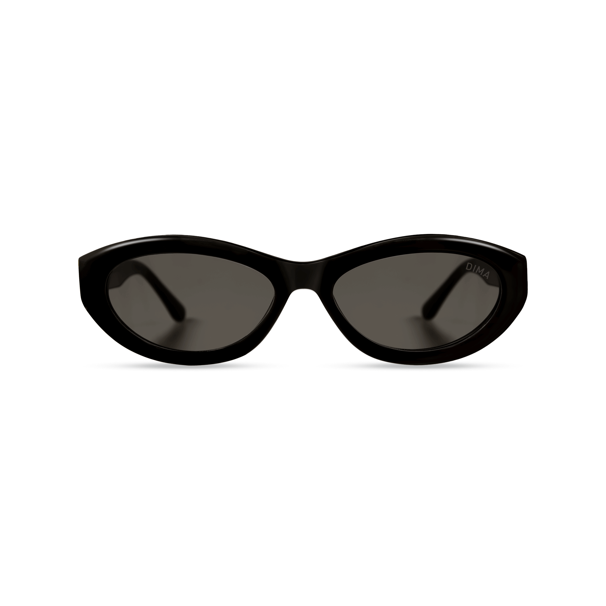 DIMA Eyewear Audra Black Frame Grey Lens 2