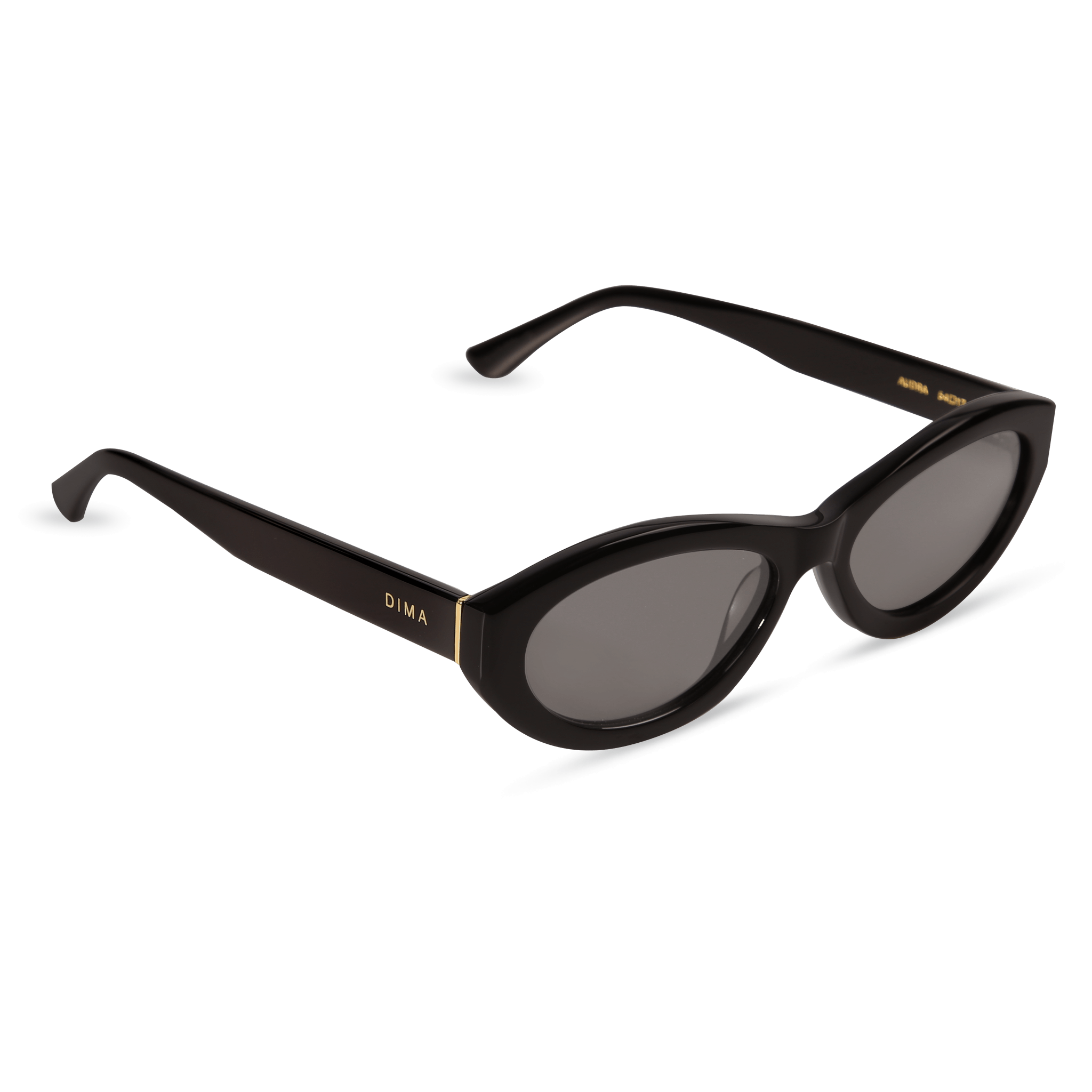 DIMA Eyewear Audra Black Frame Grey Lens 3