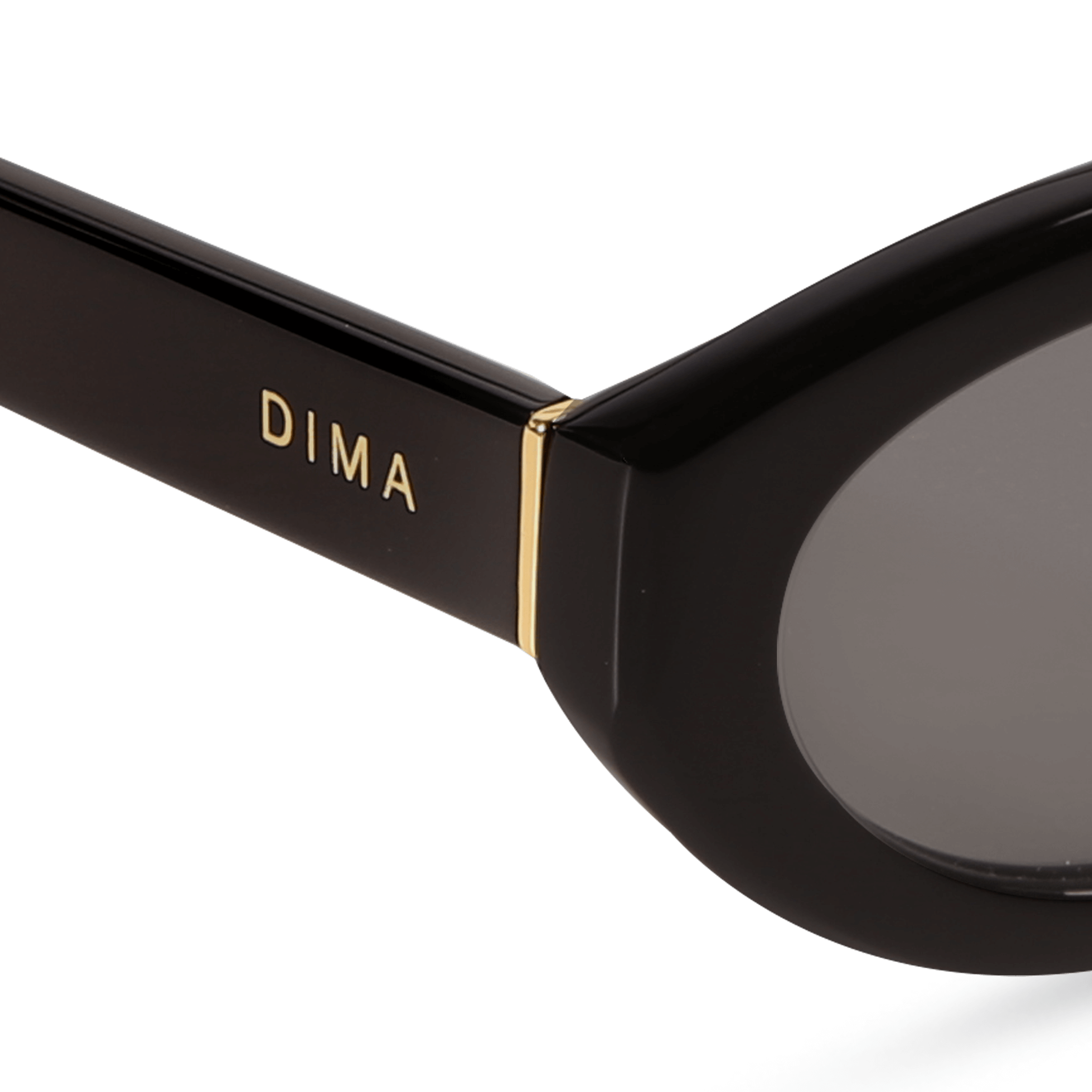 DIMA Eyewear Audra Black Frame Grey Lens 5