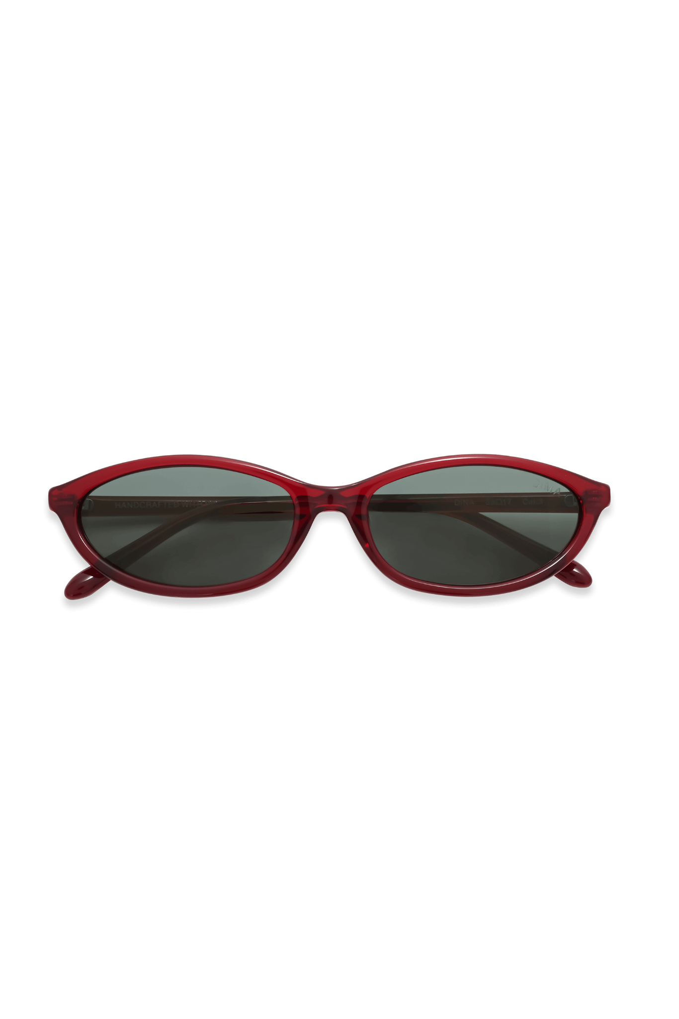 DIMA Eyewear Dina Crystal Red Frame Grey Lens 2