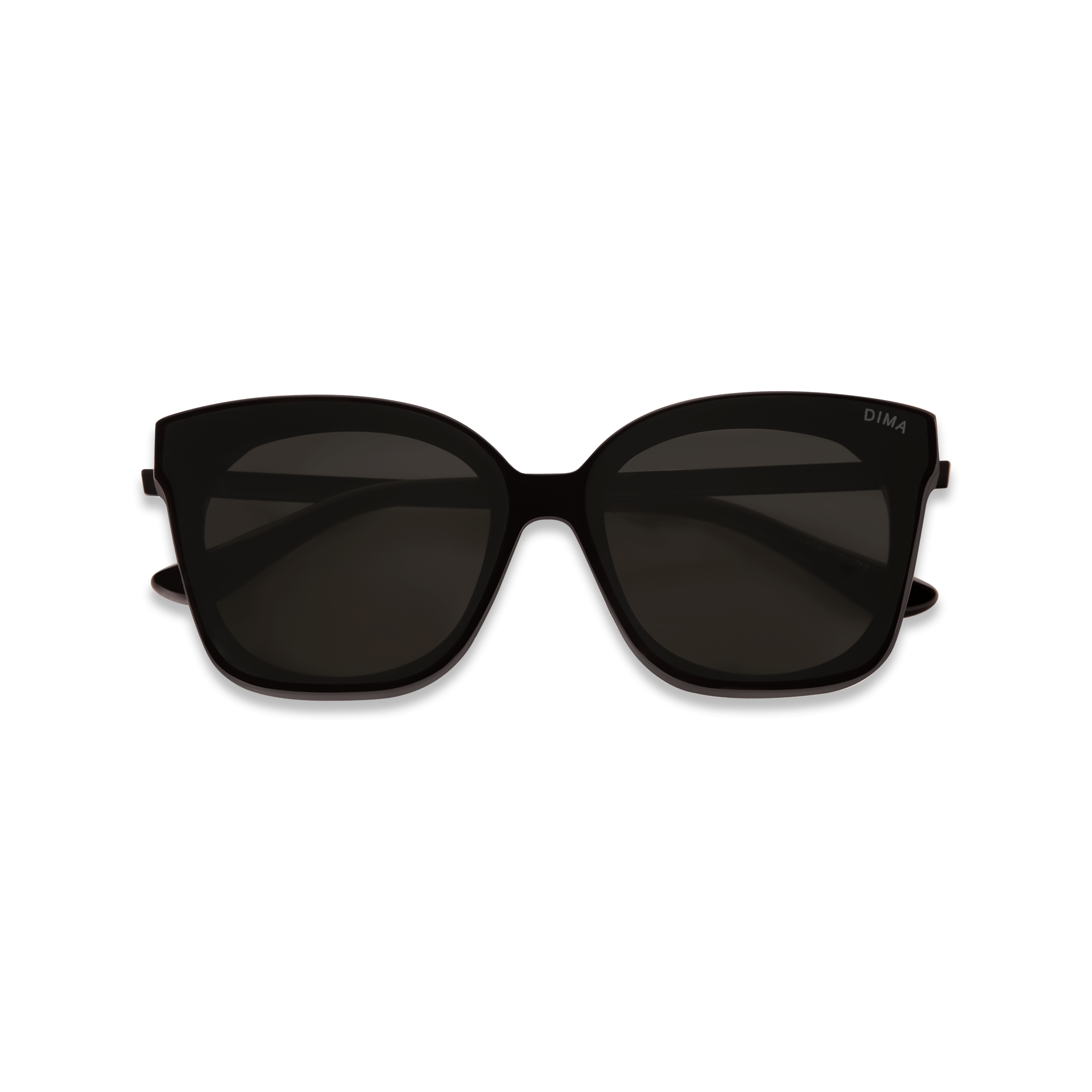 DIMA Eyewear Lulu Black Frame Grey Lens 2