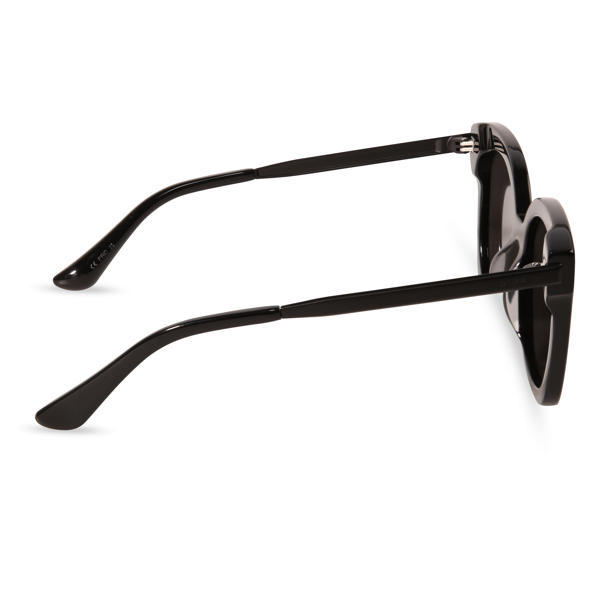 DIMA Eyewear Lulu Black Frame Grey Lens 4