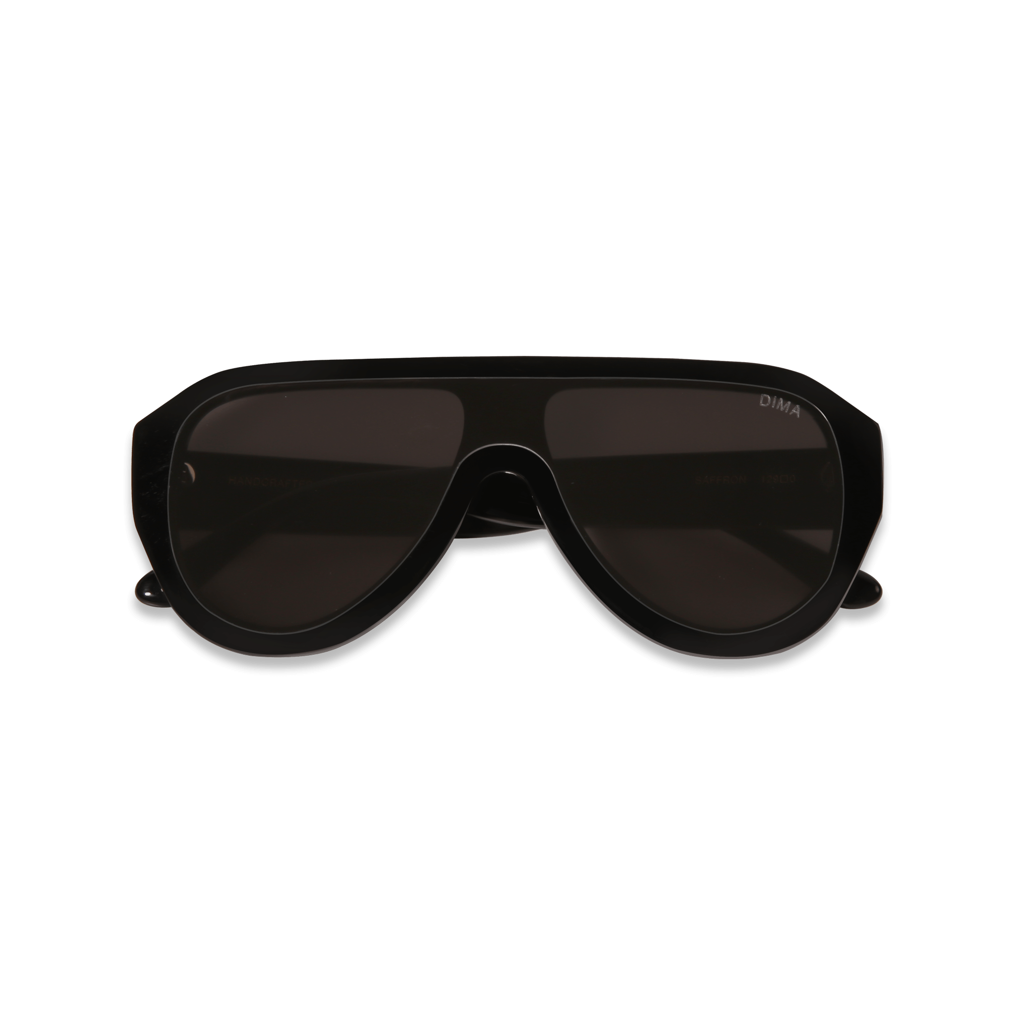 DIMA Eyewear Saffron Black Frame Grey Lens 3