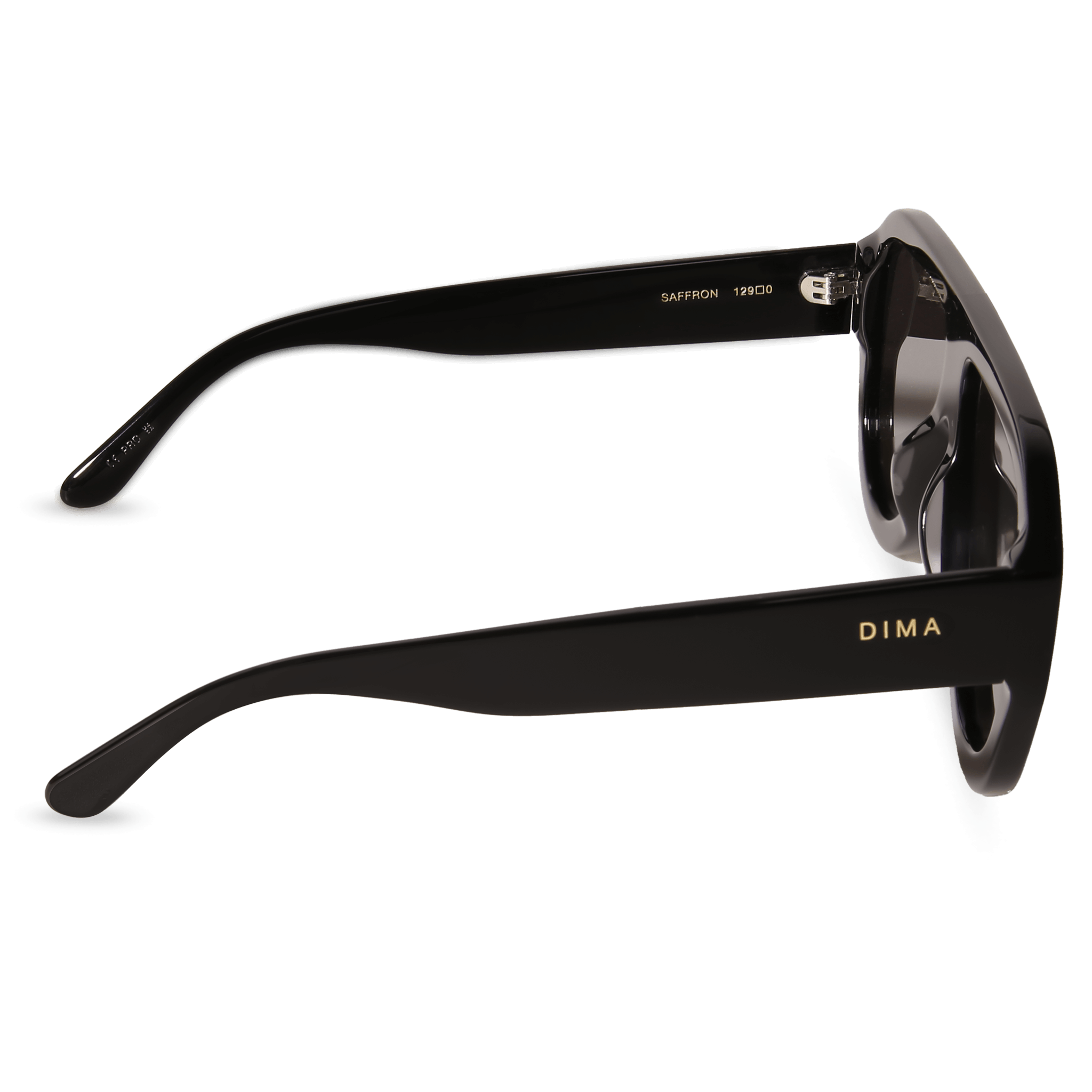 DIMA Eyewear Saffron Black Frame Grey Lens 4