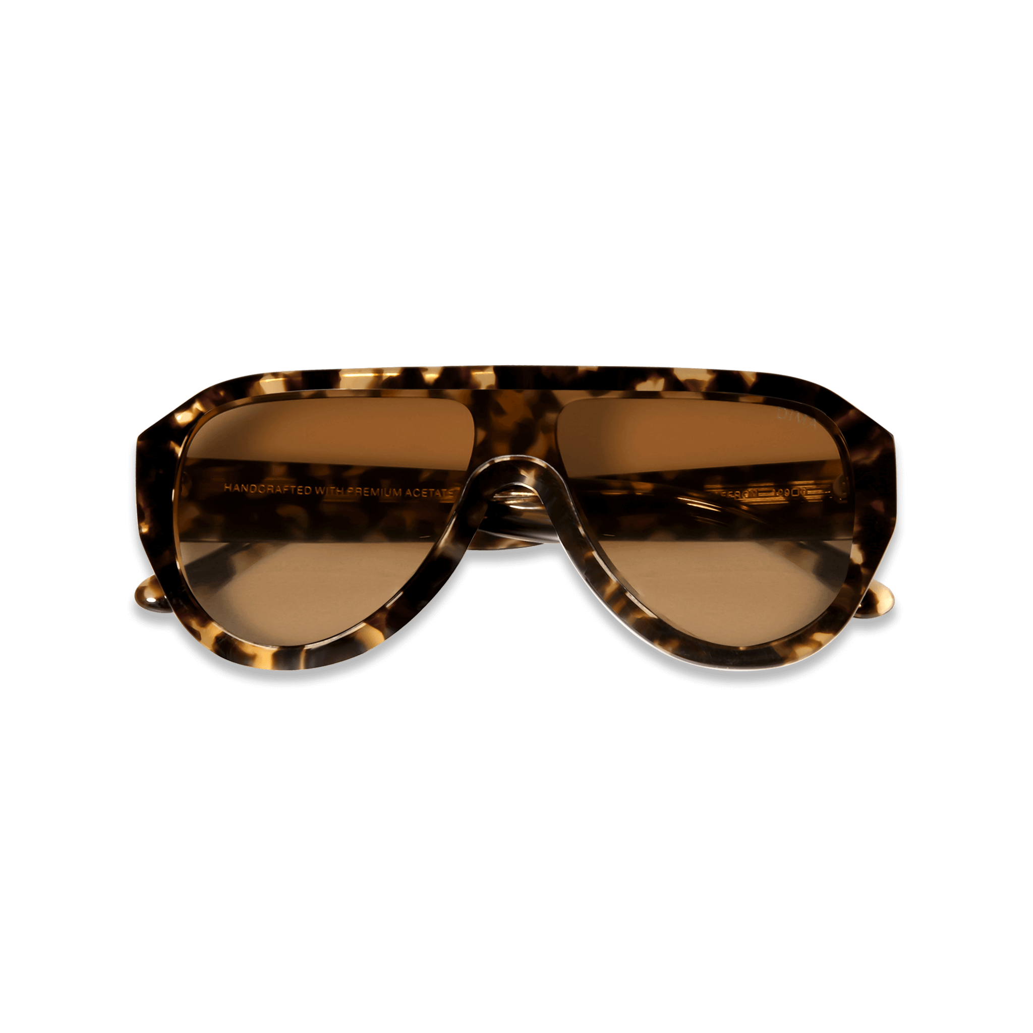 DIMA Eyewear Saffron Espresso Tortoise Frame Brown Gradient Lens 2