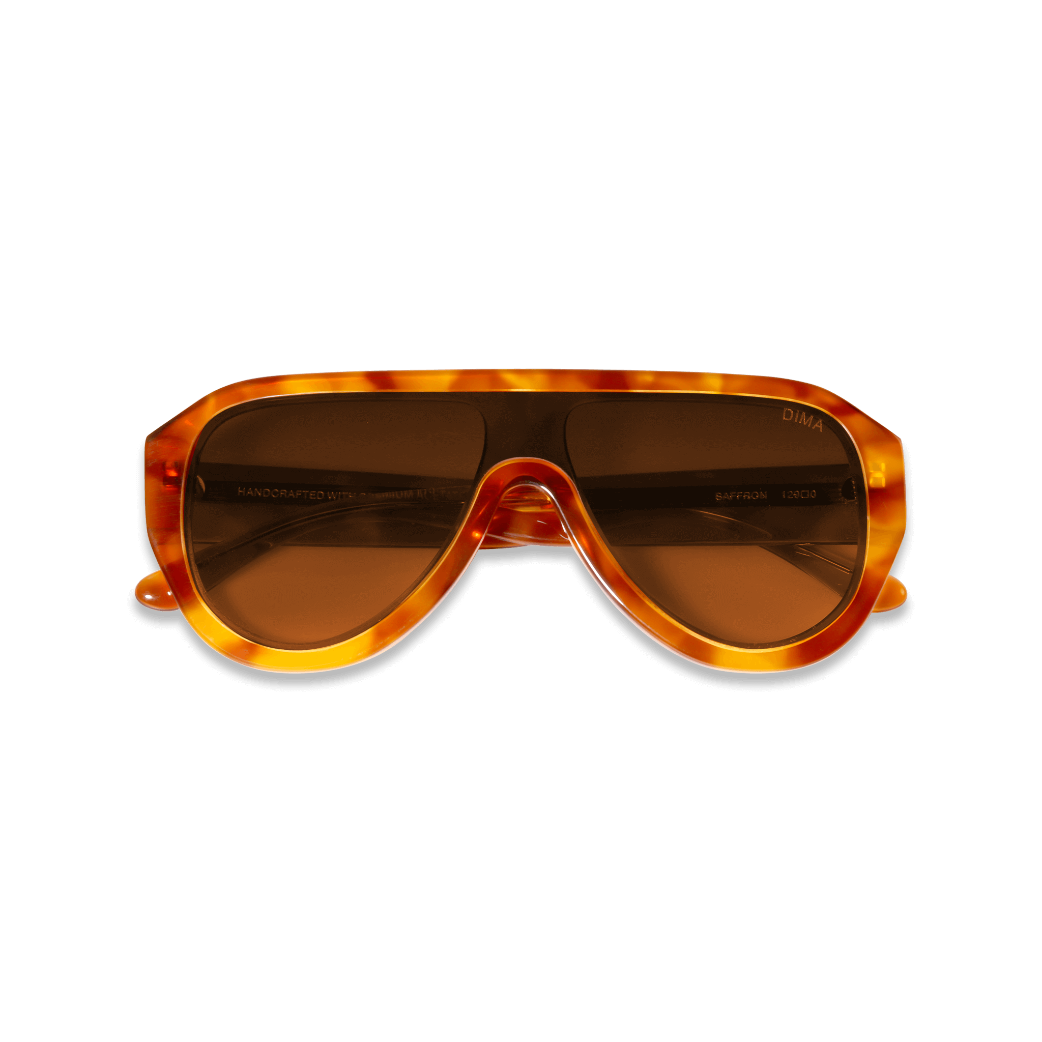 DIMA Eyewear Saffron Havana Frame Brown Lens 2