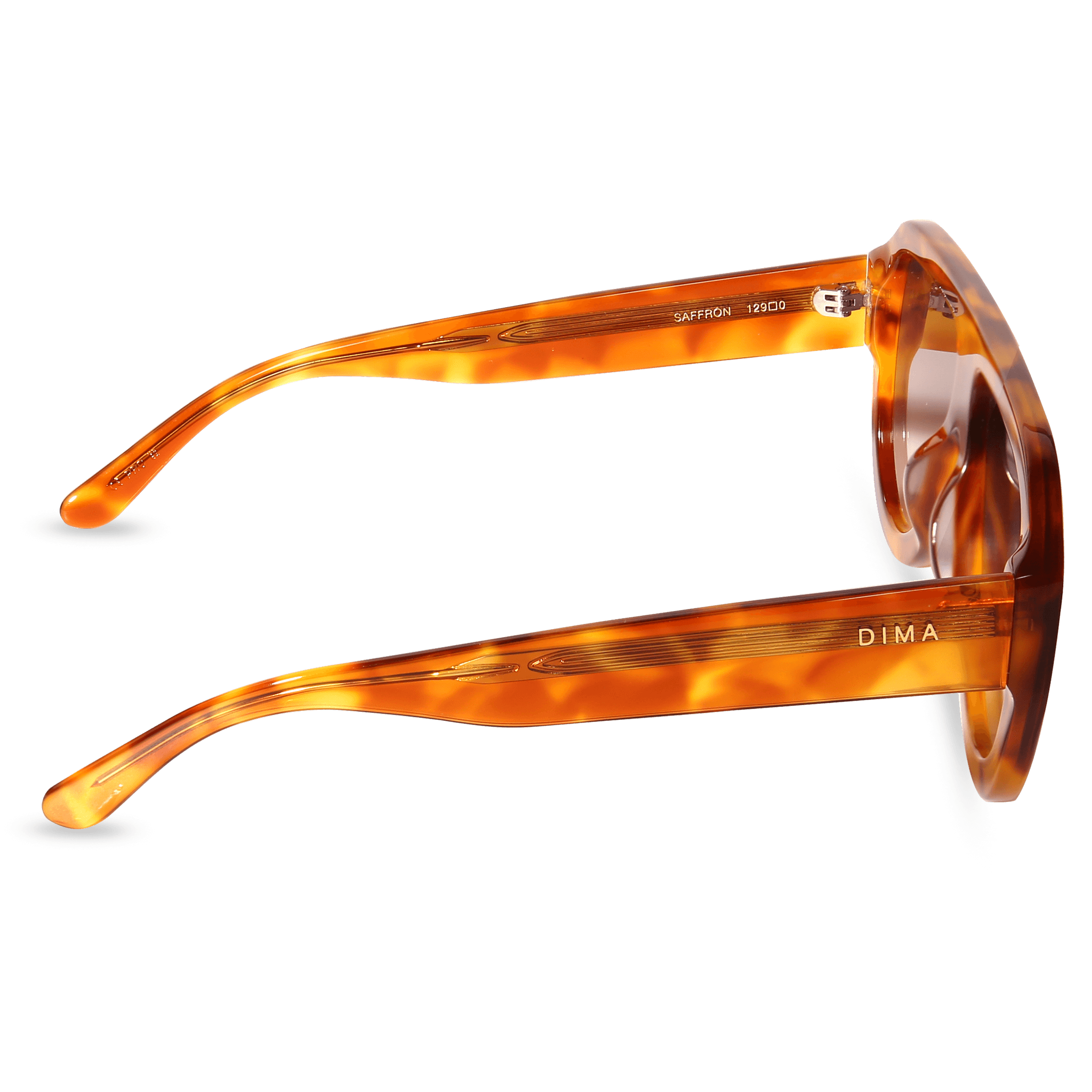 DIMA Eyewear Saffron Havana Frame Brown Lens 4