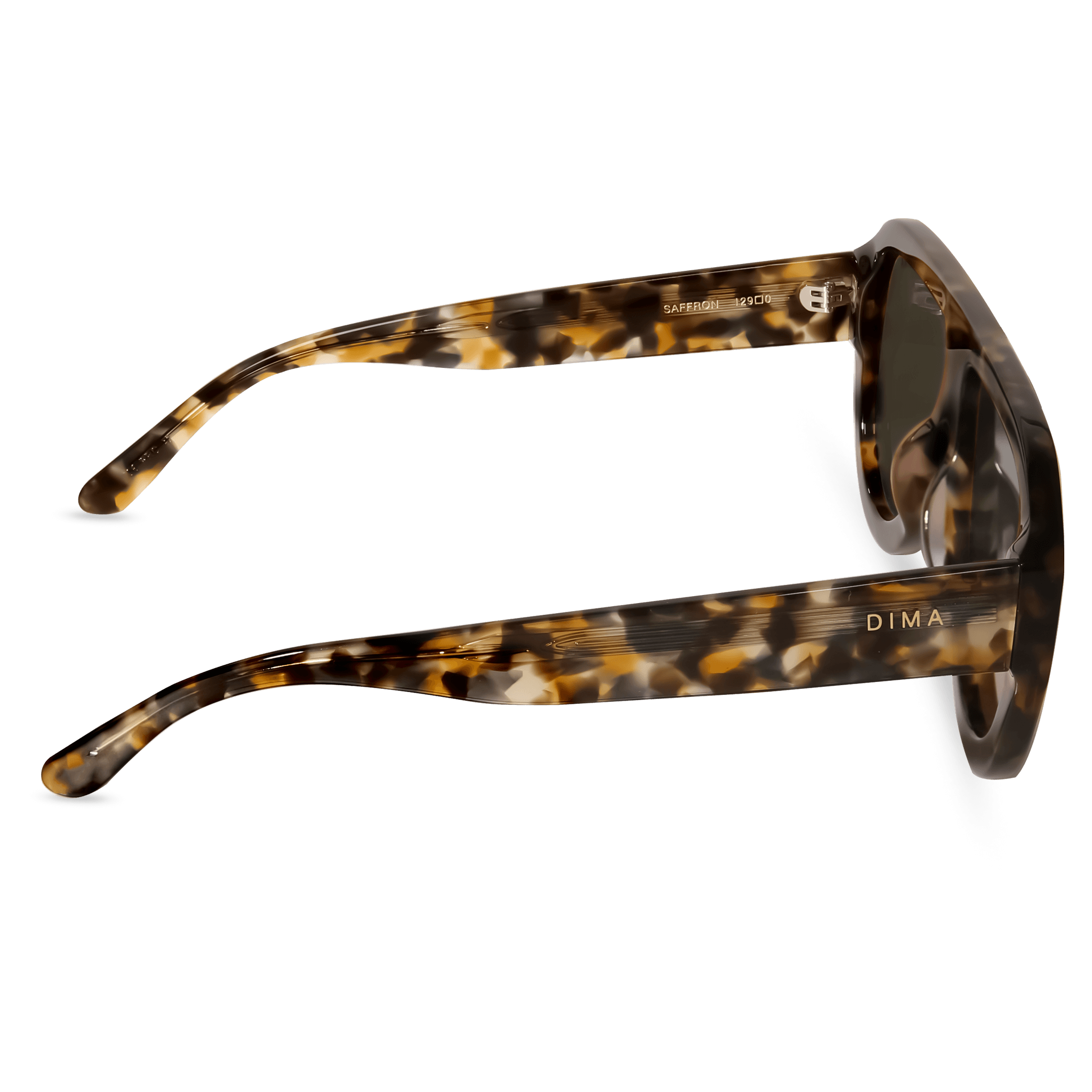 DIMA Eyewear Saffron Smoky Tortoise Frame Grey Lens 4