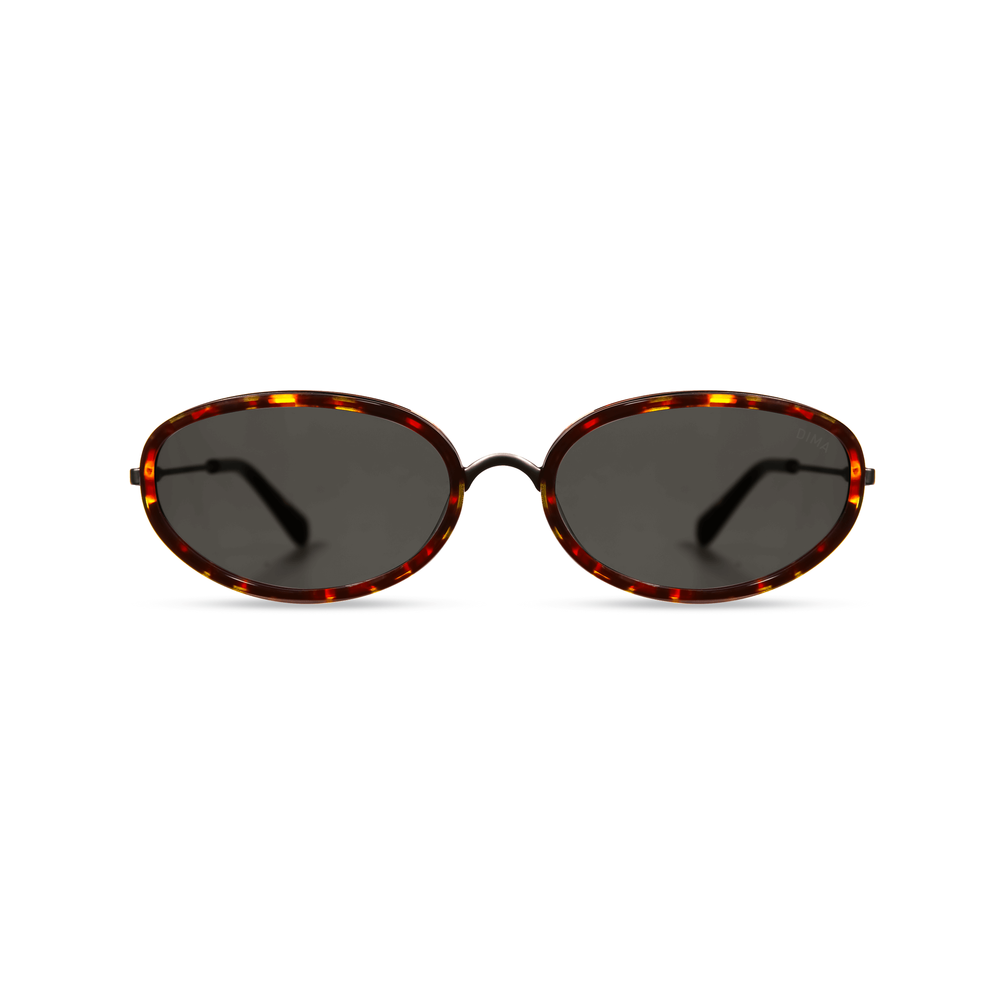 DIMA Eyewear Solis Black Dark Tortoise Frame Grey Lens 2