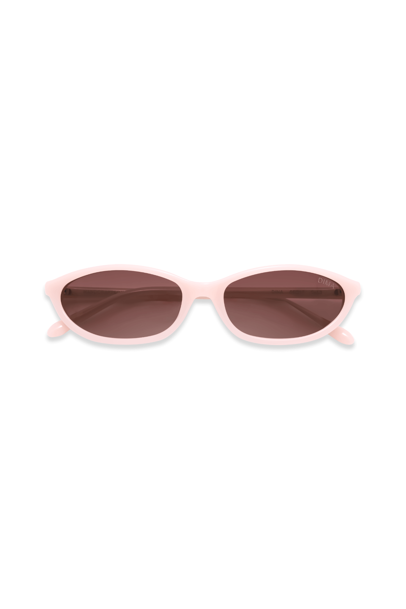 DIMA Sunglasses Dina Pink Frame Red Gradient Lens 2