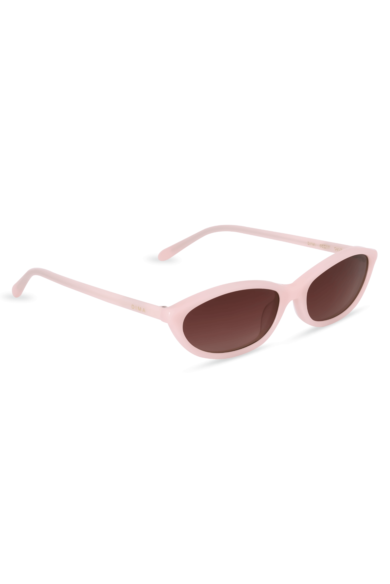 DIMA Sunglasses Dina Pink Frame Red Gradient Lens 3