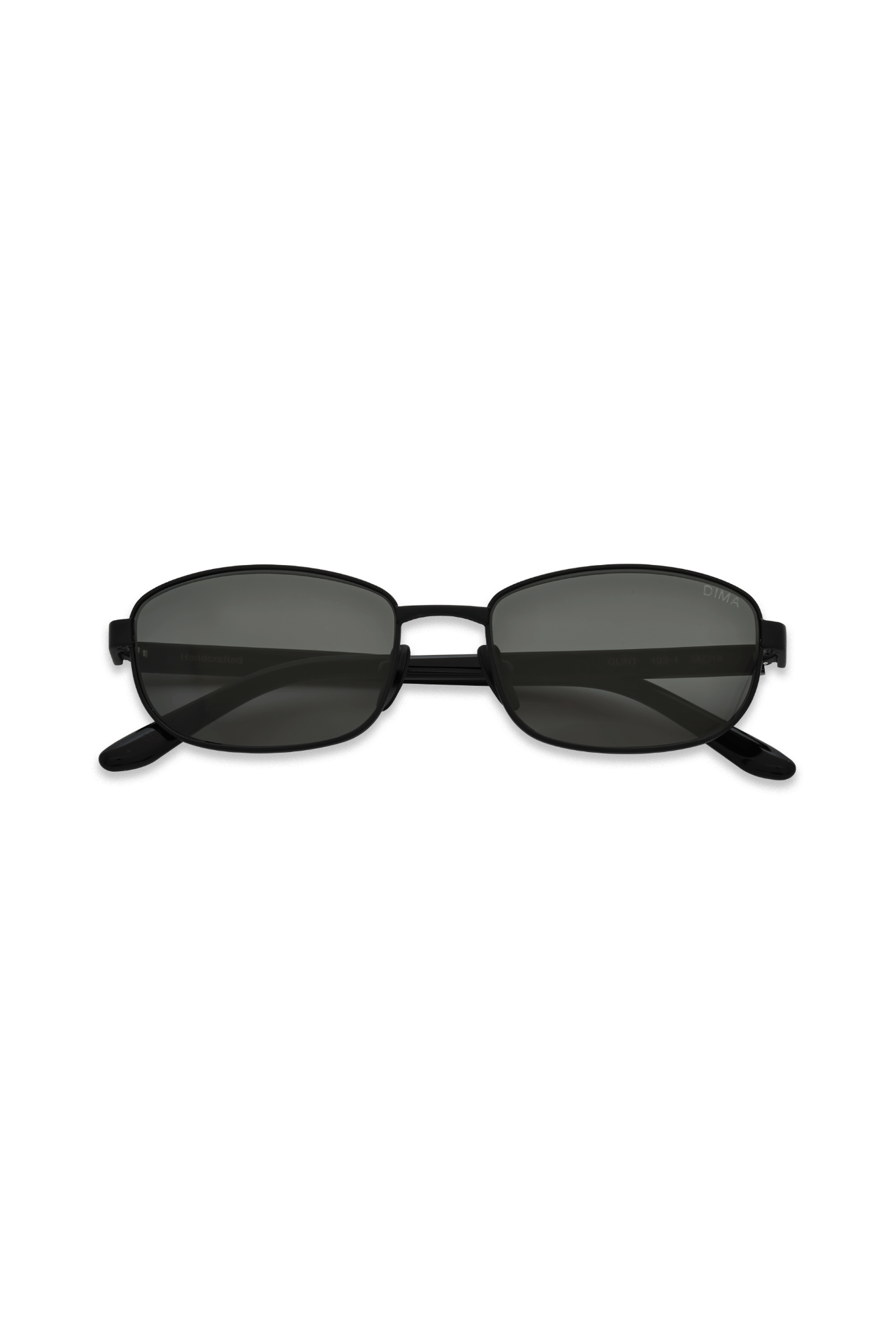 DIMA Sunglasses Glint Black Frame Grey Lens 2