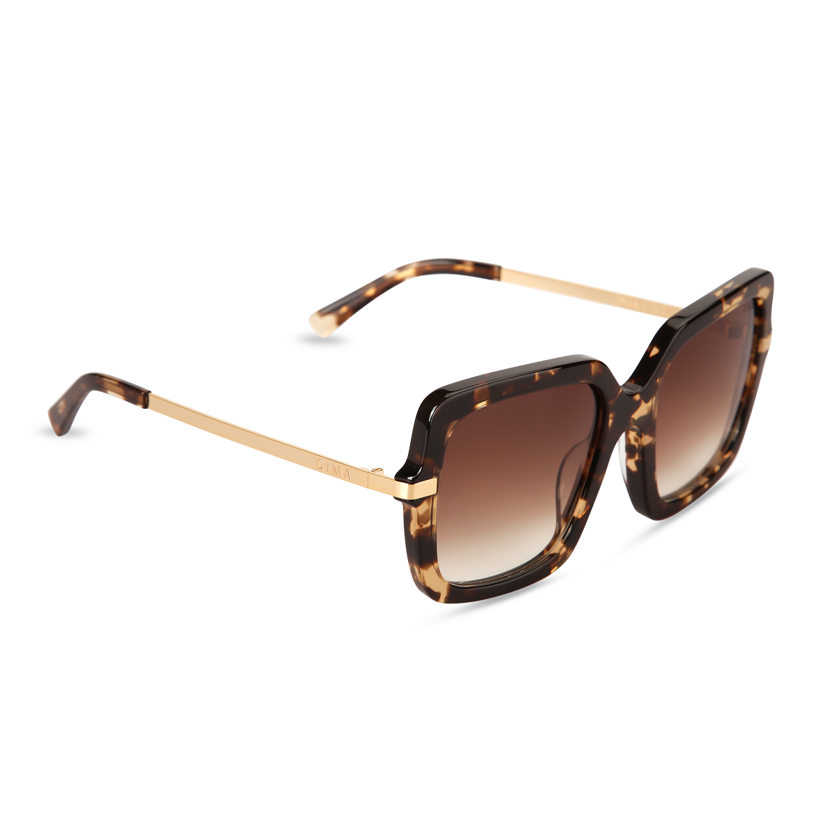 Deena Blonde Tortoise women sunglasses oversized squared 2