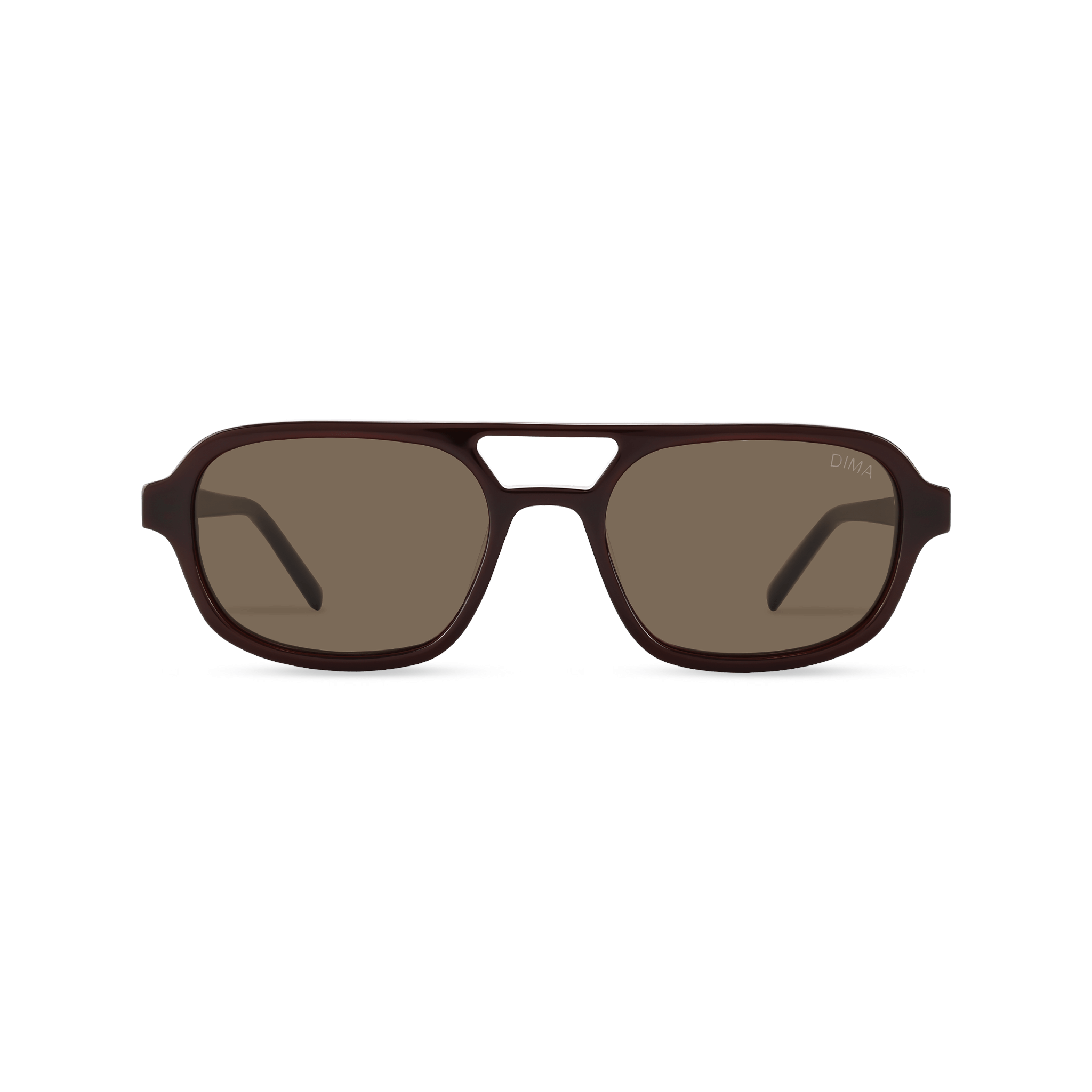 Dima Sunglasses Corey Brown Frame Brown Lens 1