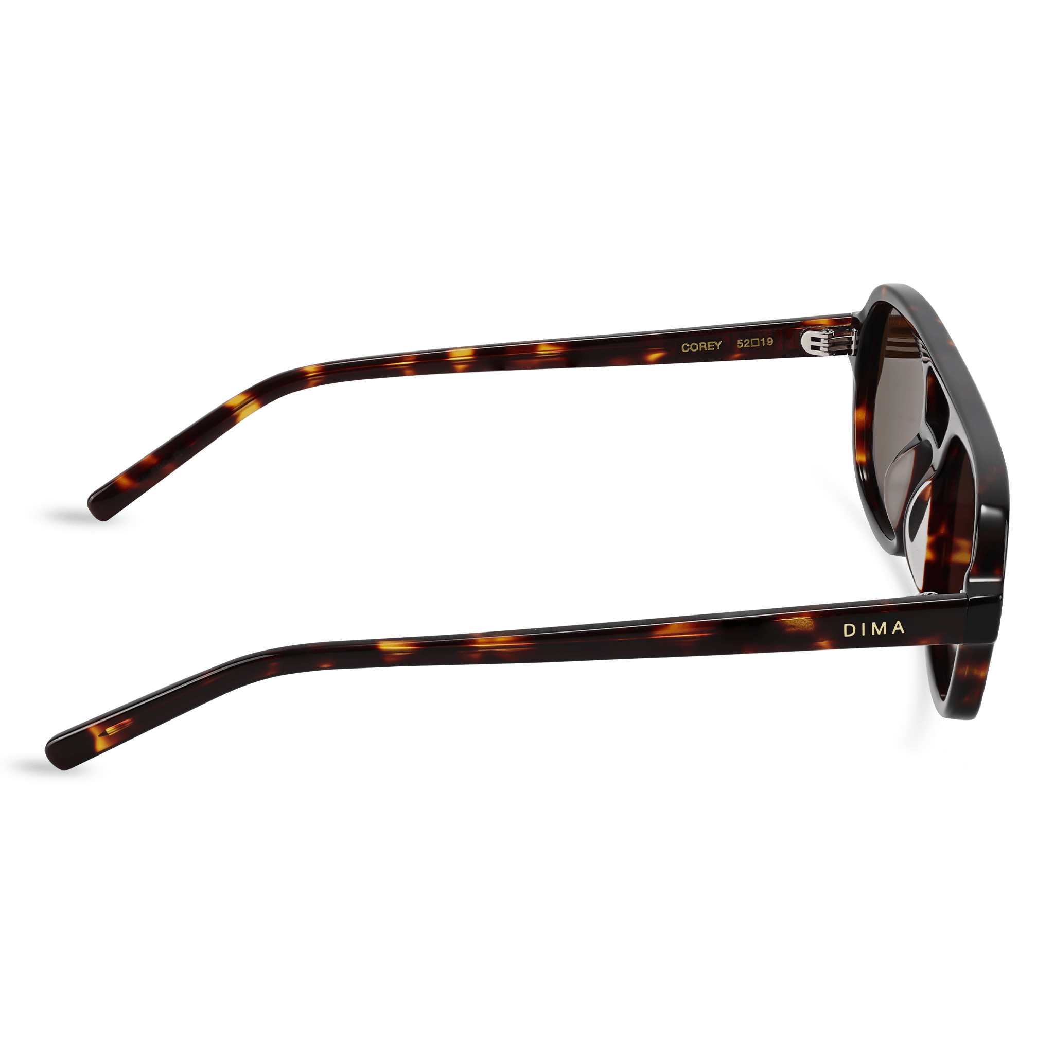 Dima Sunglasses Corey Dark Tortoise Frame Brown Lens 4