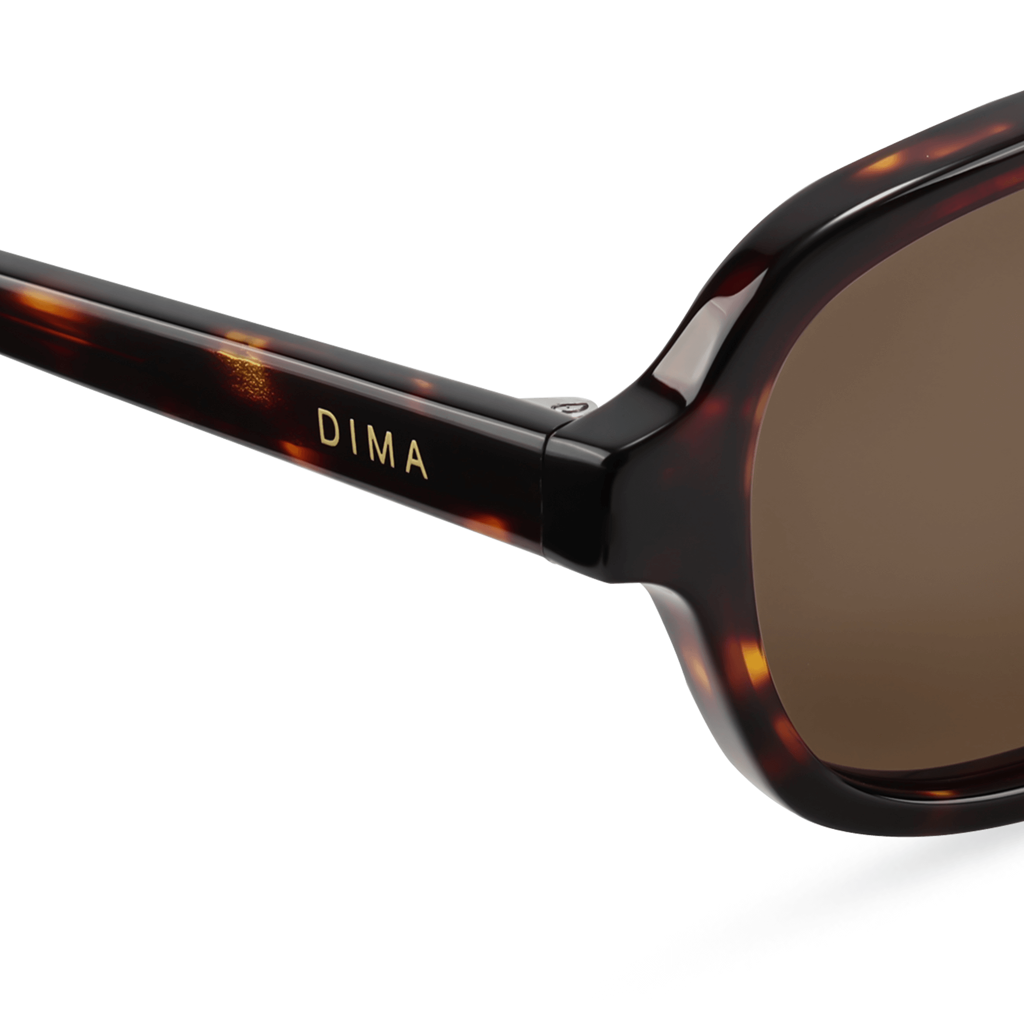Dima Sunglasses Corey Dark Tortoise Frame Brown Lens 5