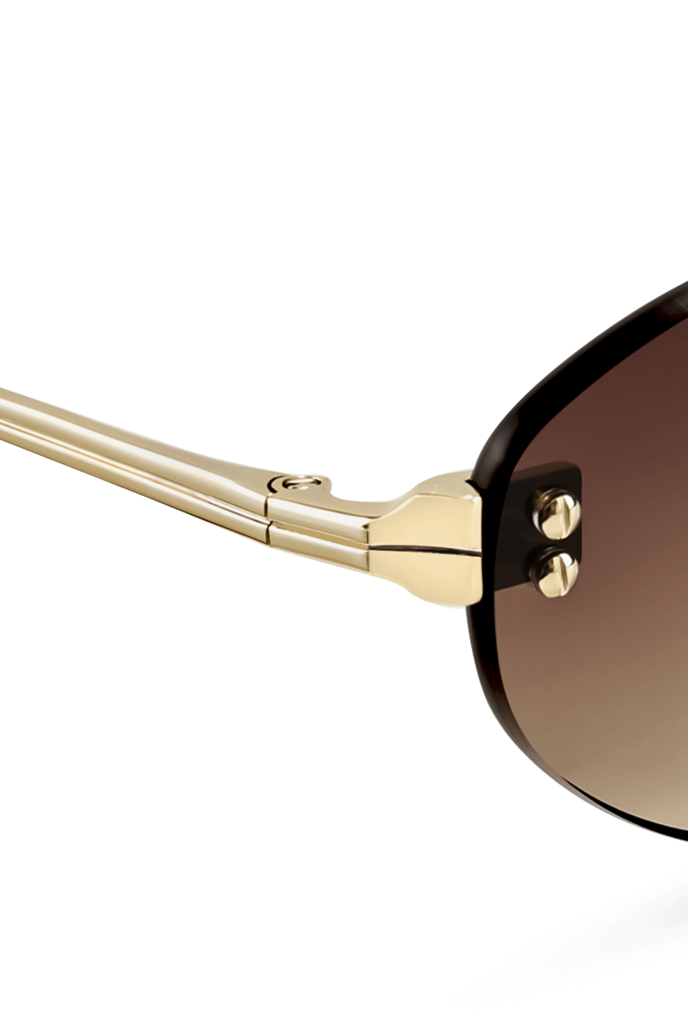 Dima Sunglasses Elara Gold/Dark Tortoise Frame Brown Gradient Lens 5