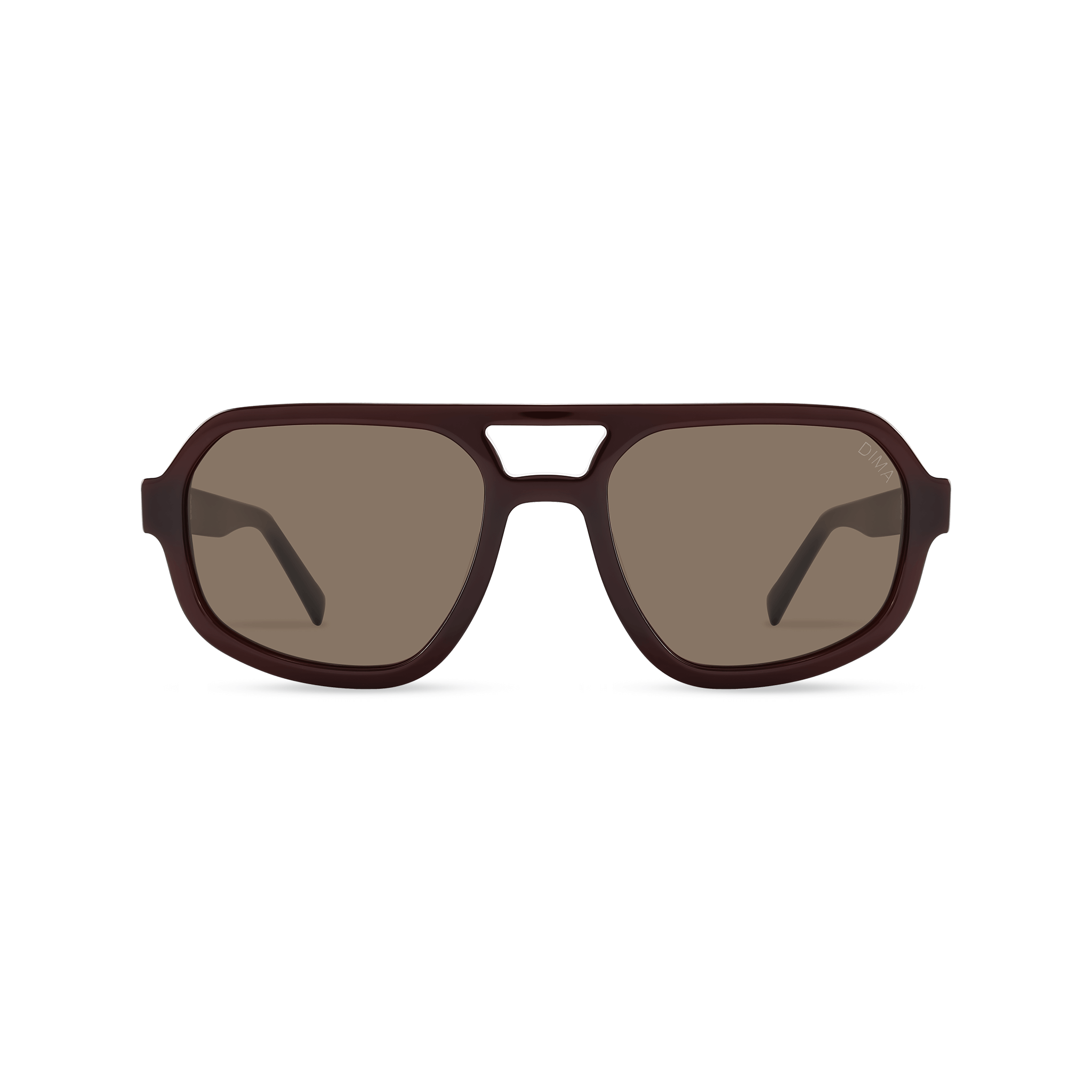 Dima Sunglasses Naomi Brown Frame Brown Lens 1