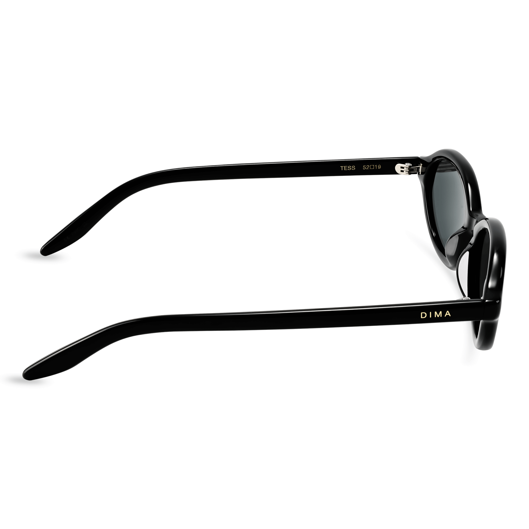 Dima Sunglasses Tess Black Frame Grey Lens 4
