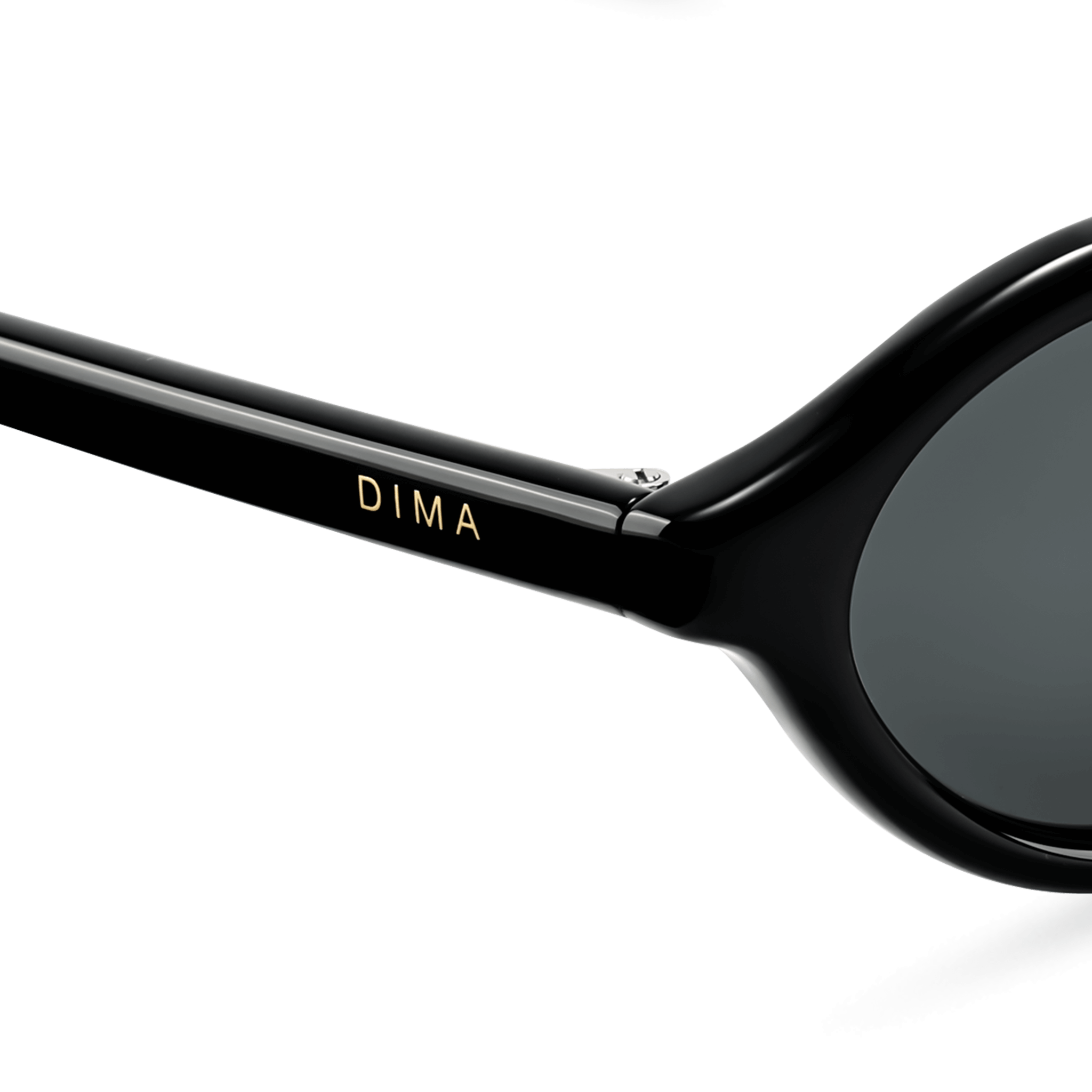 Dima Sunglasses Tess Black Frame Grey Lens 5