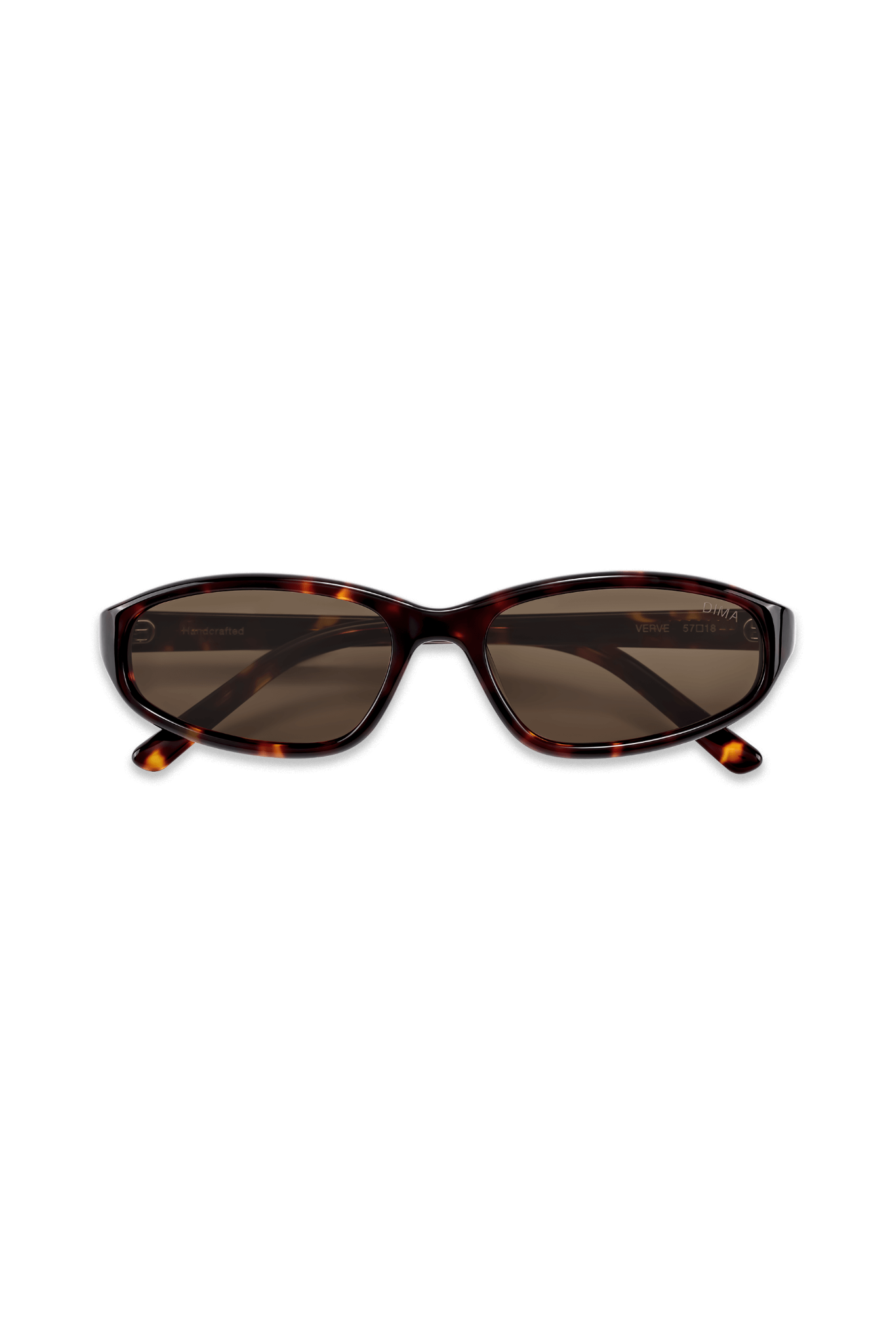 Dima Sunglasses Verve Dark Tortoise Frame Brown Lens 2