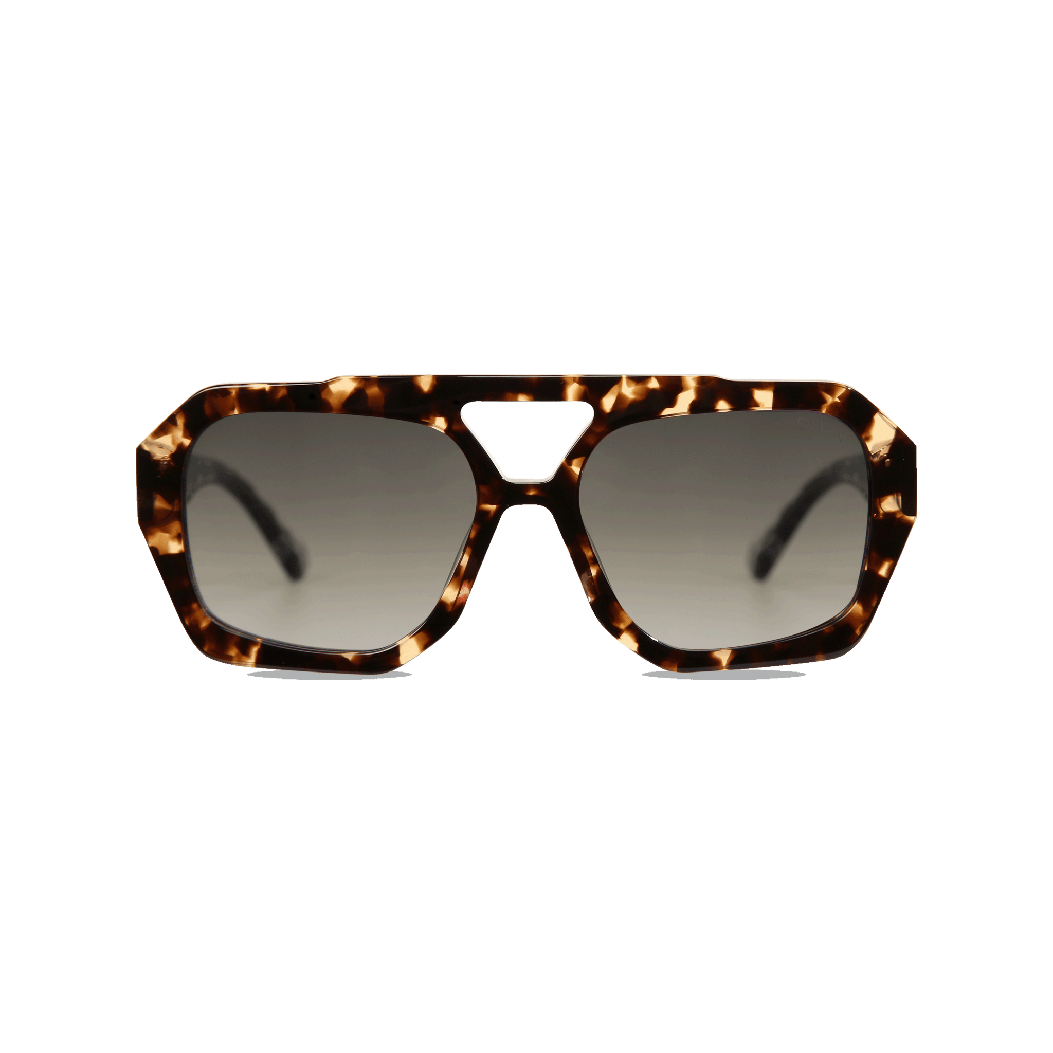 diam sunglass beth blonde tortoise frame grey gradient lens 1