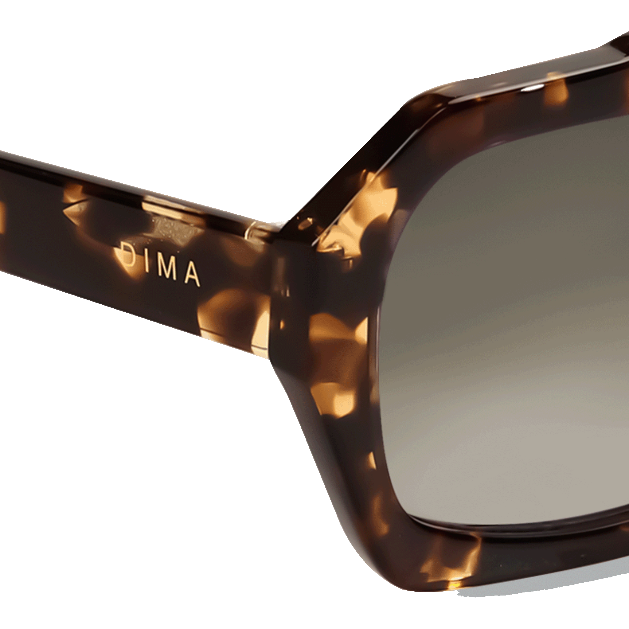 diam sunglass beth blonde tortoise frame grey gradient lens 4