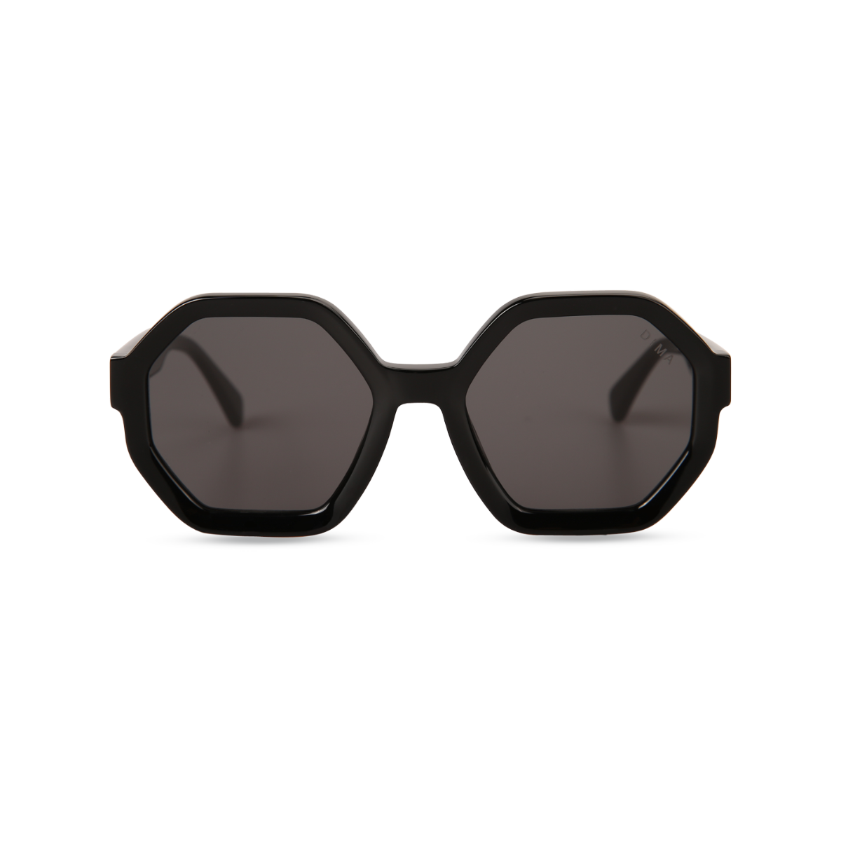 dima sunglass aria black frame grey lens 1