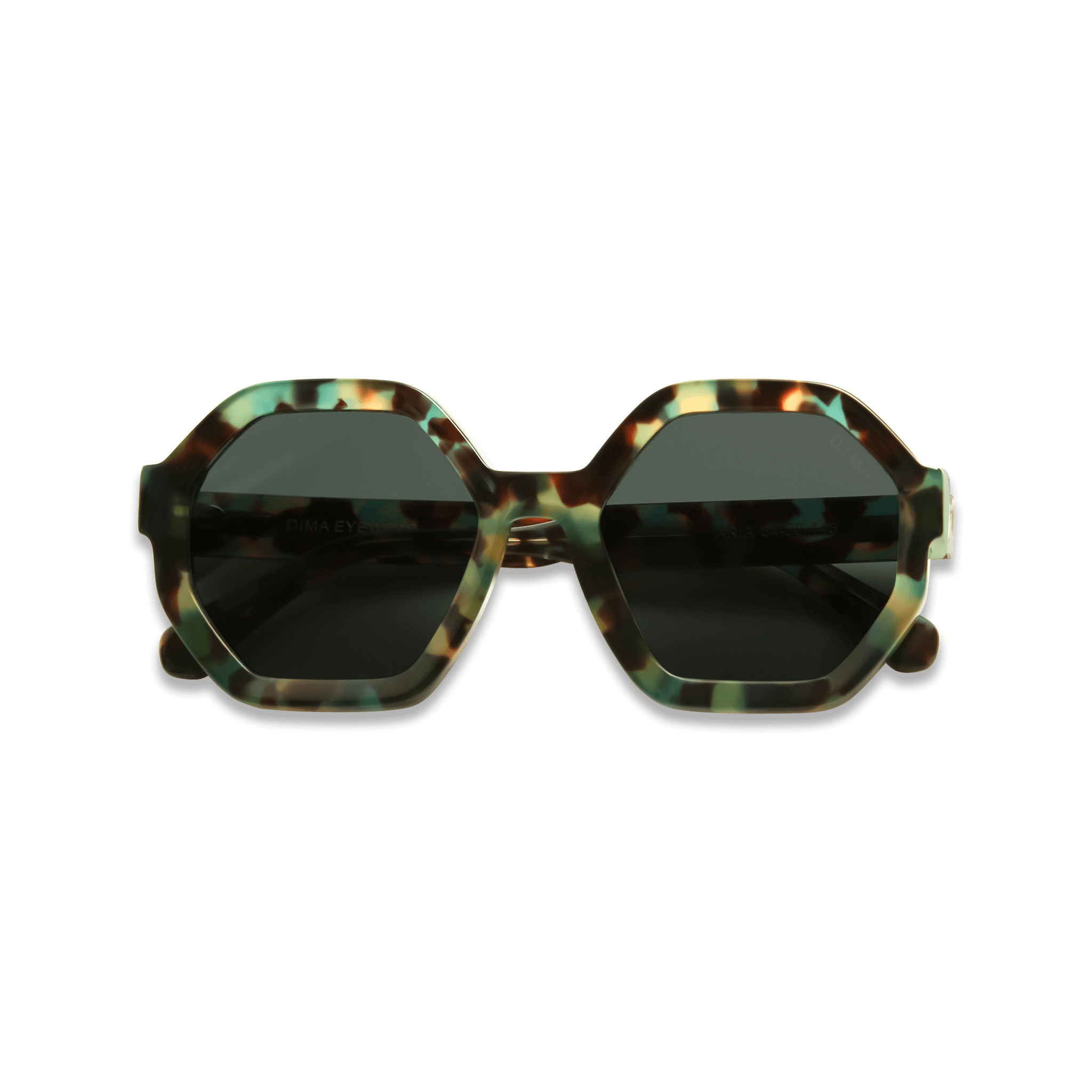dima sunglass aria green tortoise frame g15 lens 5
