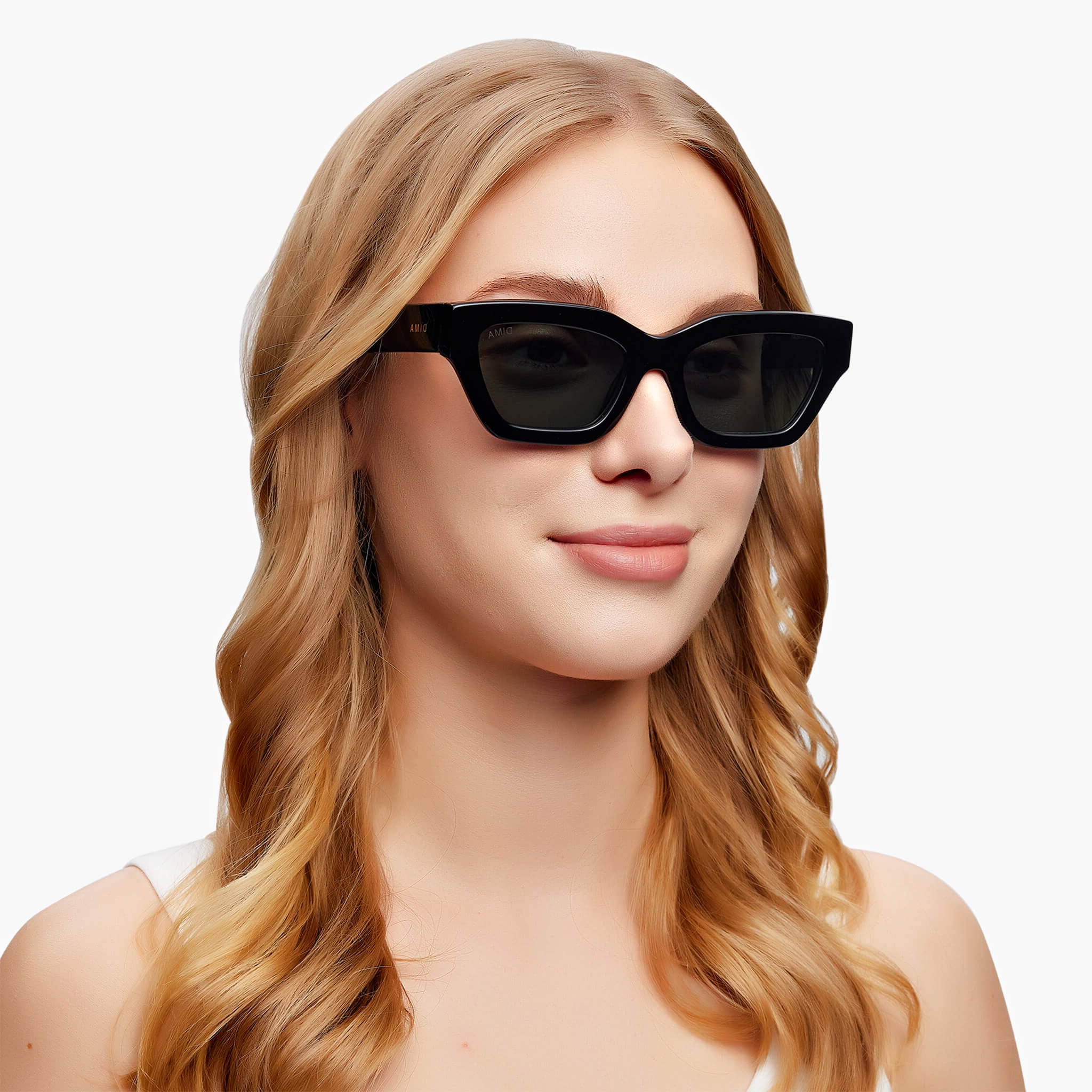 dima sunglass ava black frame g15 lens model 2
