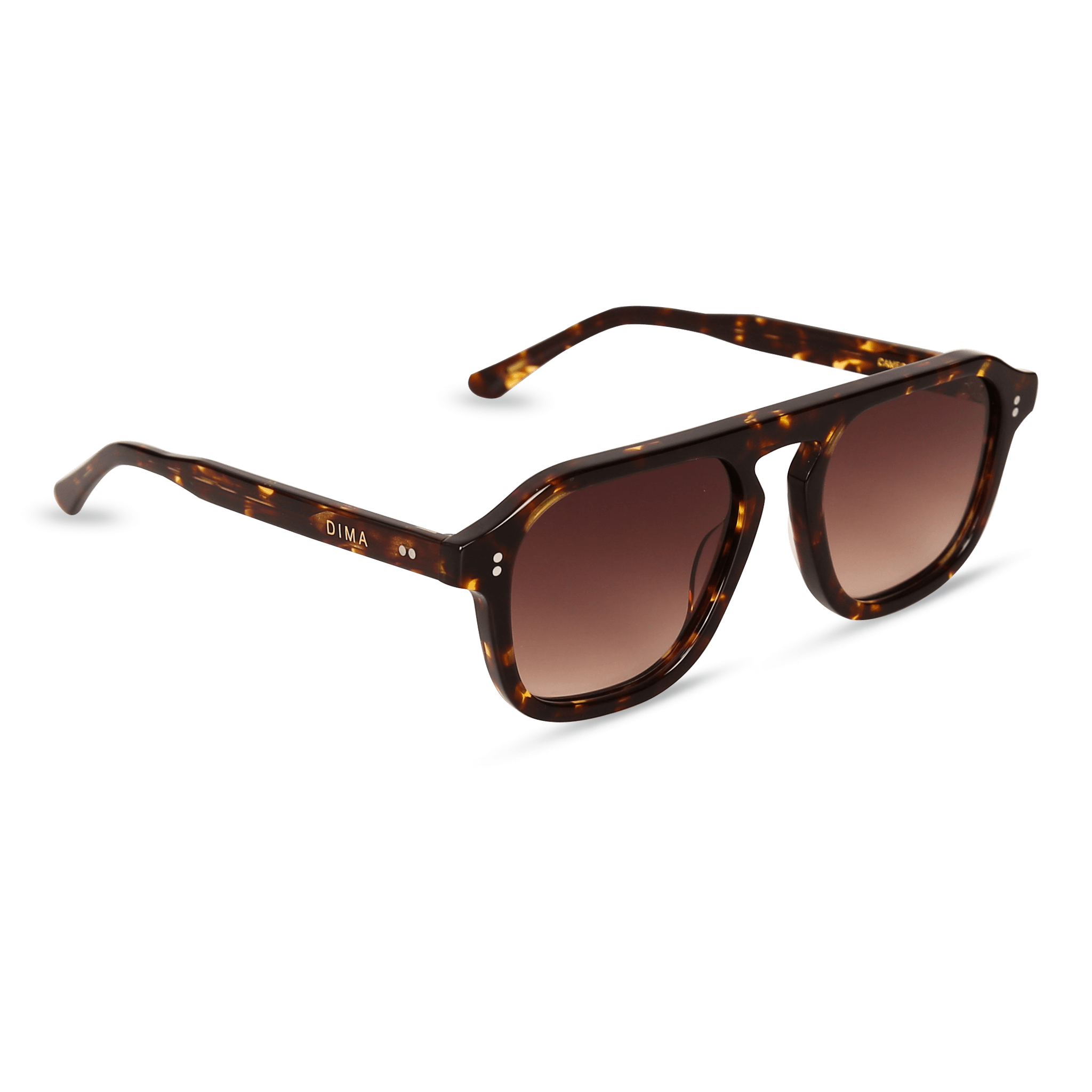 dima sunglass cameo amber tortoise frame brown gradient lens 4