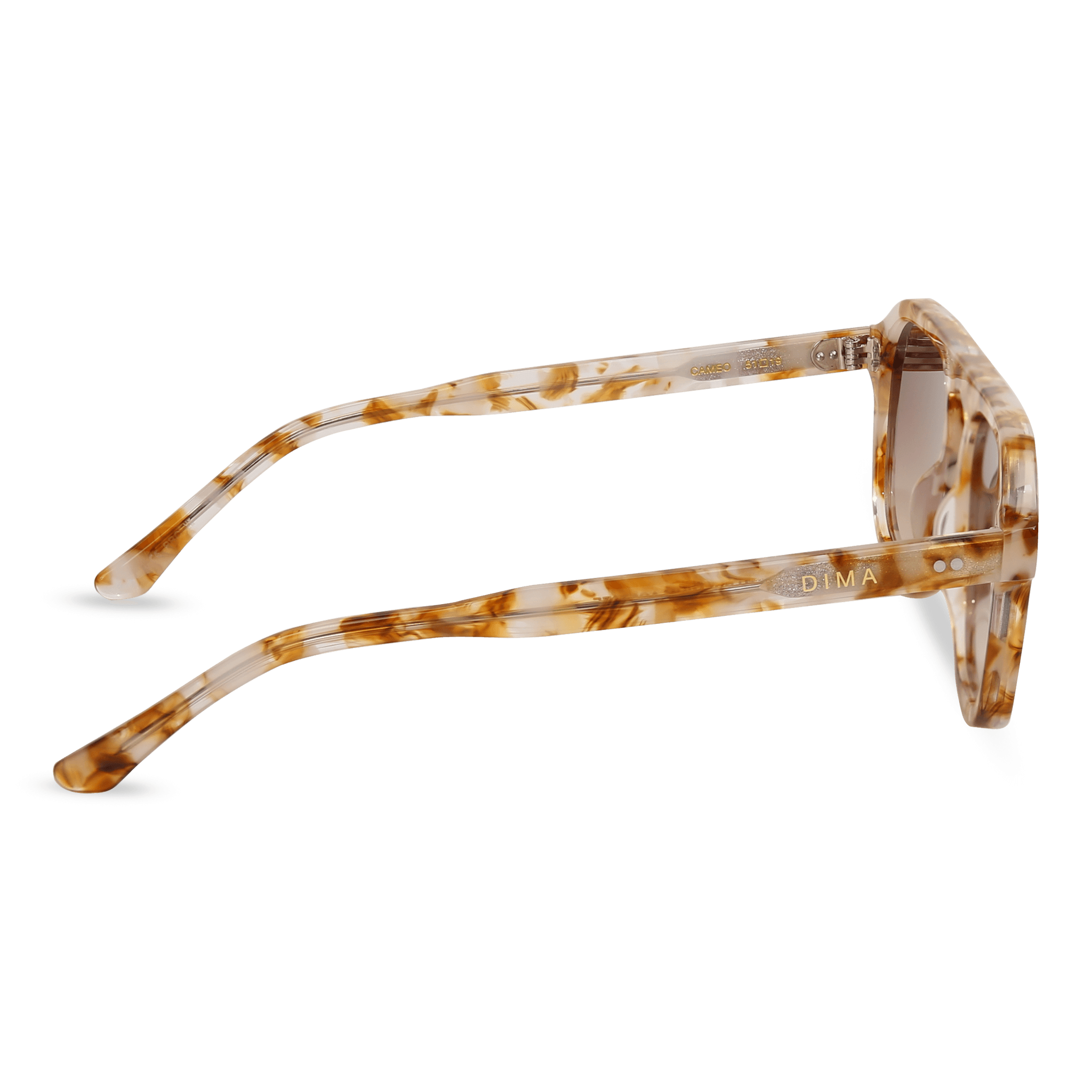 dima sunglass cameo brown pearl frame brown gradient lens 3