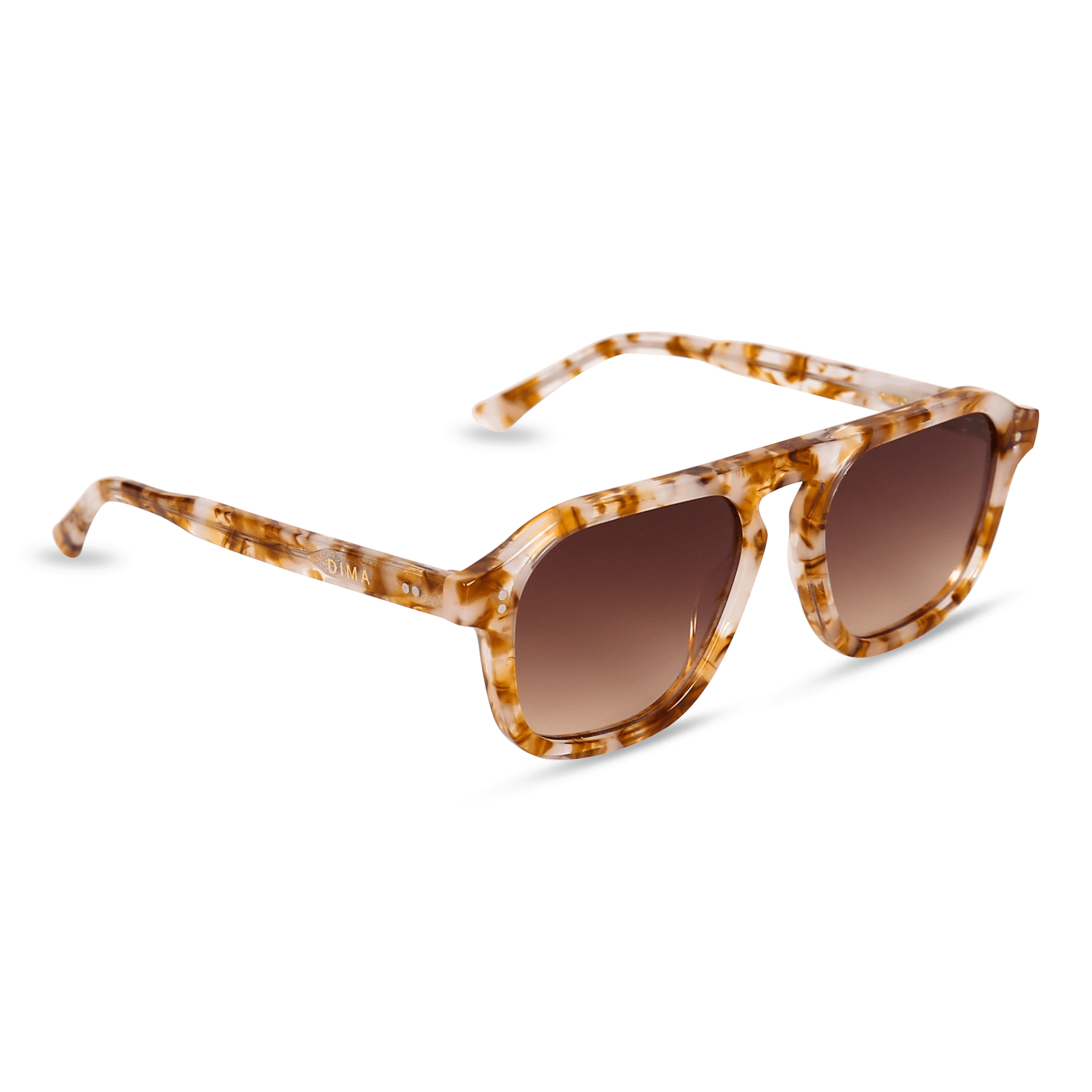dima sunglass cameo brown pearl frame brown gradient lens 4