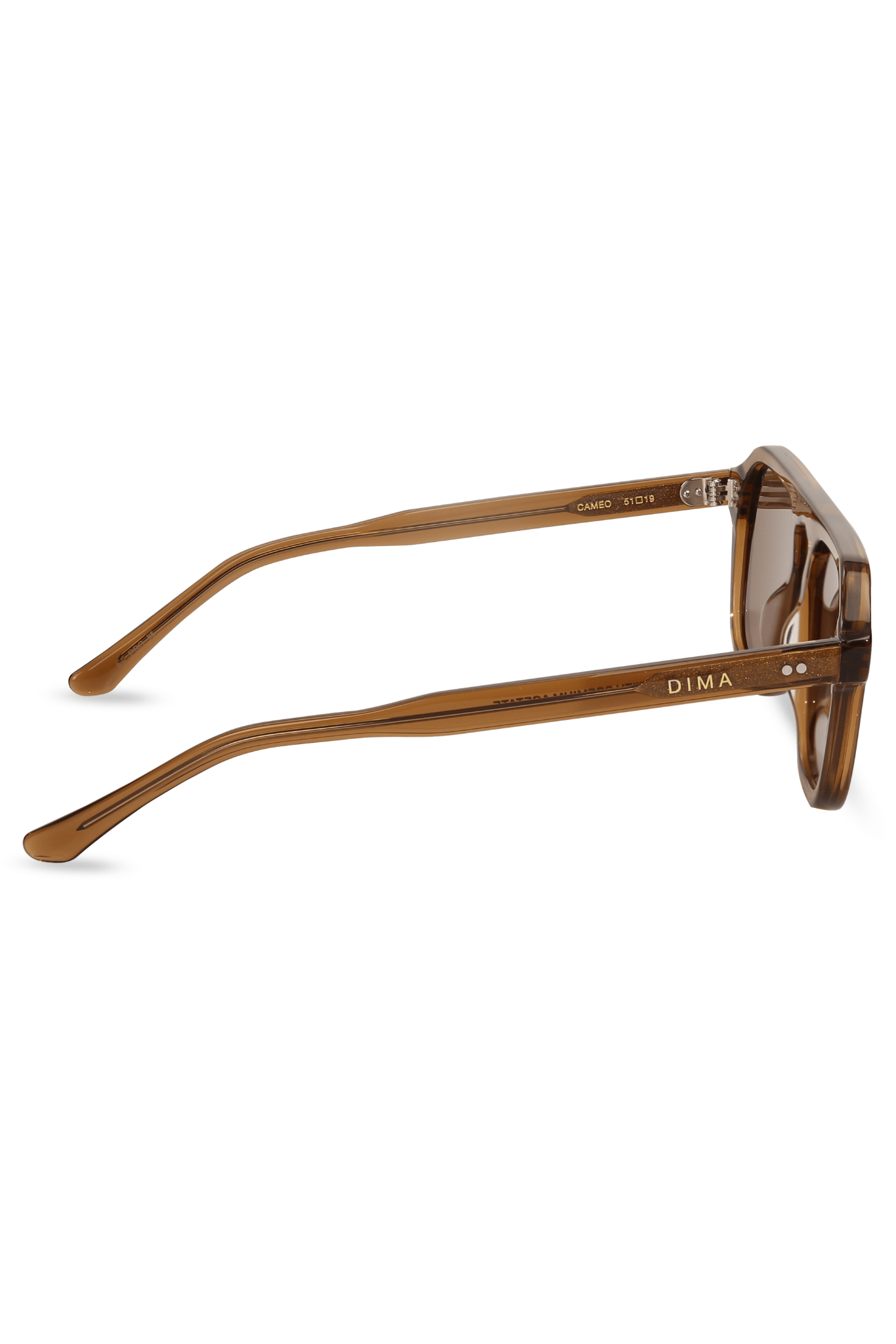 dima sunglass cameo crystal brown frame brown lens 3