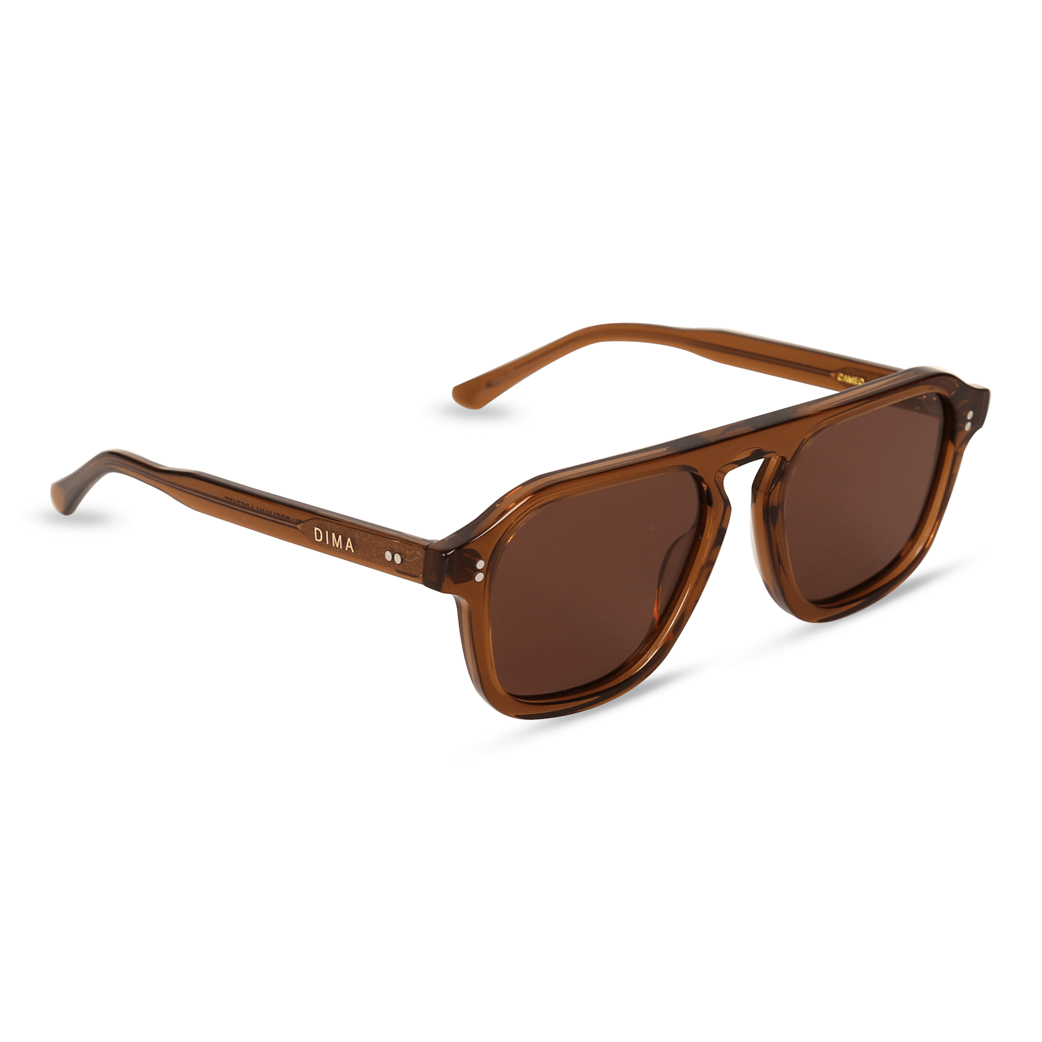 dima sunglass cameo crystal brown frame brown lens 4