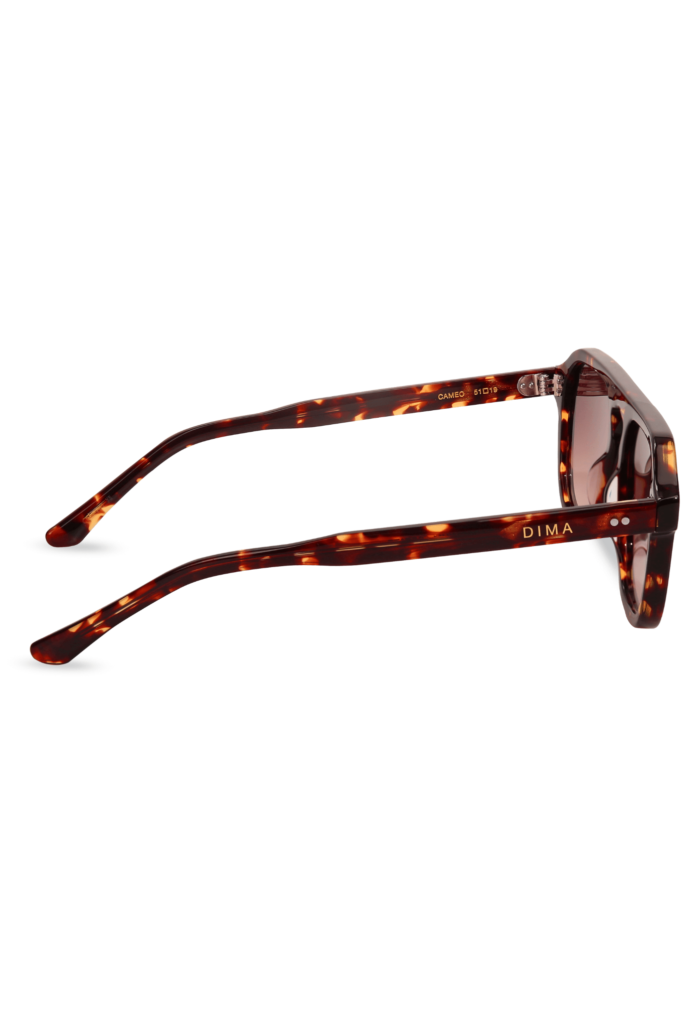 dima sunglass cameo havana frame brown gradient lens 3