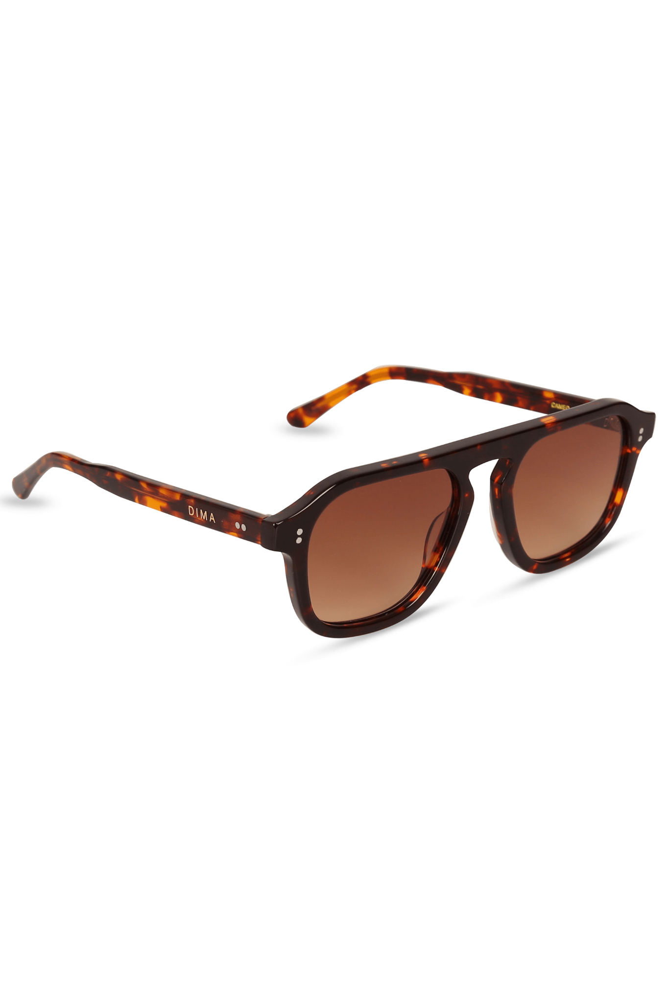 dima sunglass cameo havana frame brown gradient lens 4