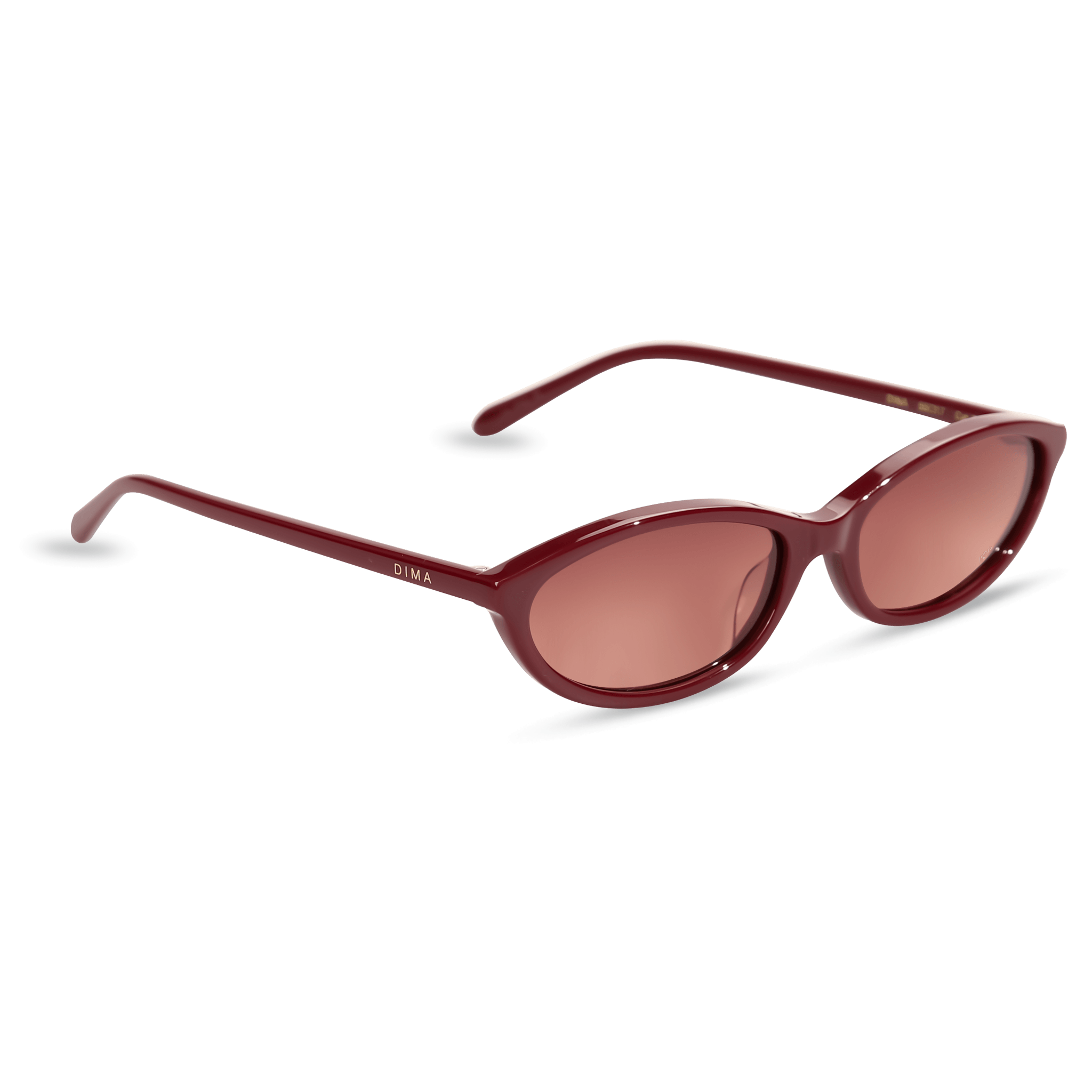 dima sunglass dina burgundy frame wine Gradient Lens 2