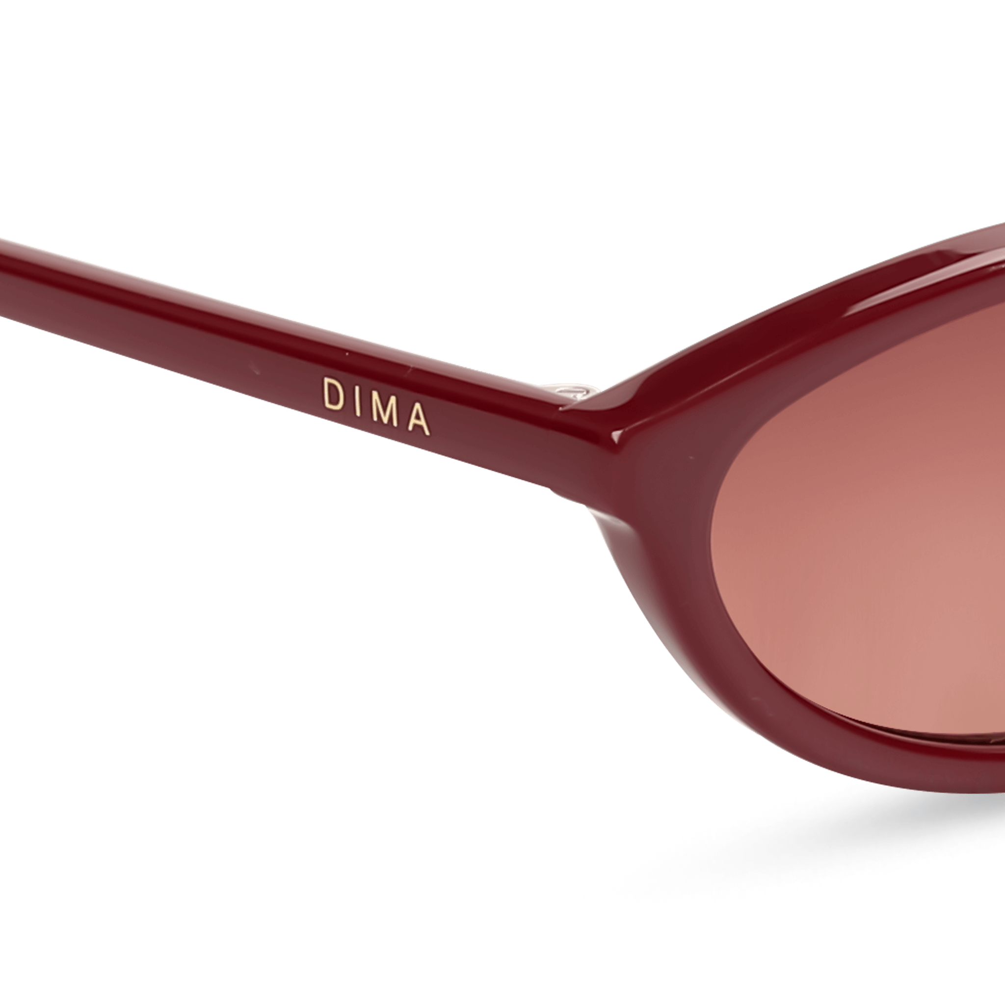 dima sunglass dina burgundy frame wine Gradient Lens 4