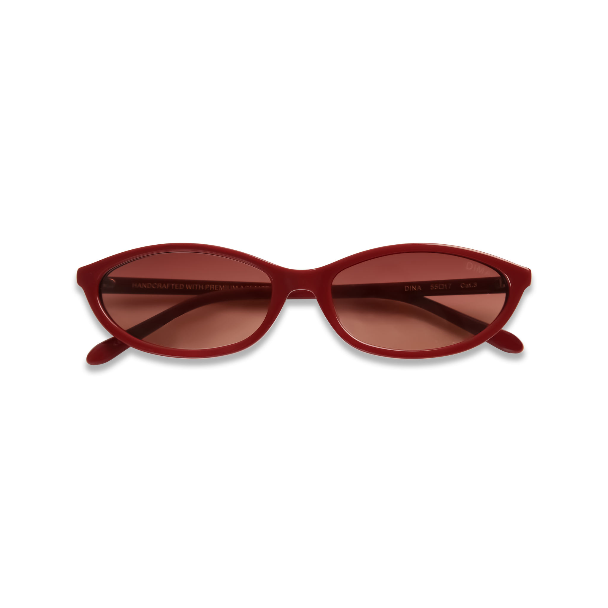 dima sunglass dina burgundy frame wine Gradient Lens 5
