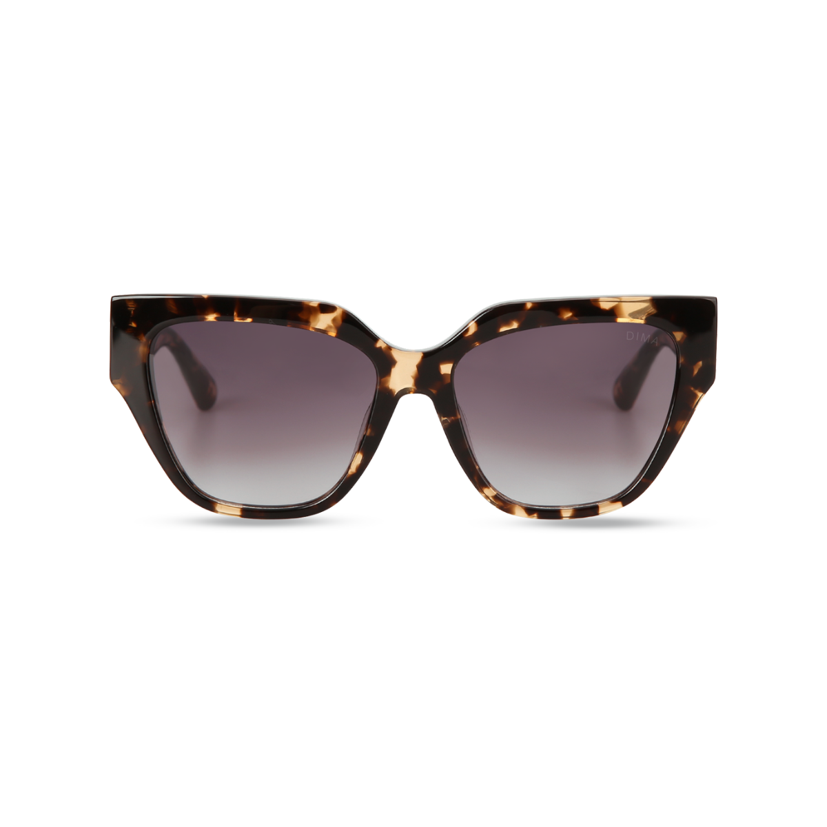dima sunglass edith blonde tortoise frame grey gradient lens 1