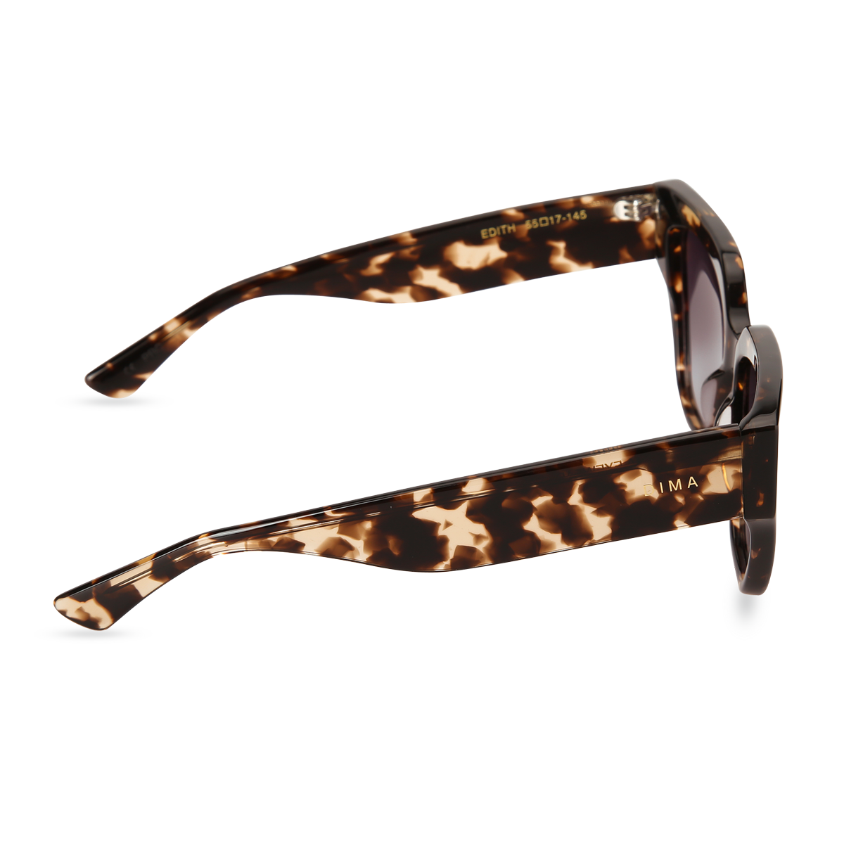 dima sunglass edith blonde tortoise frame grey gradient lens 3
