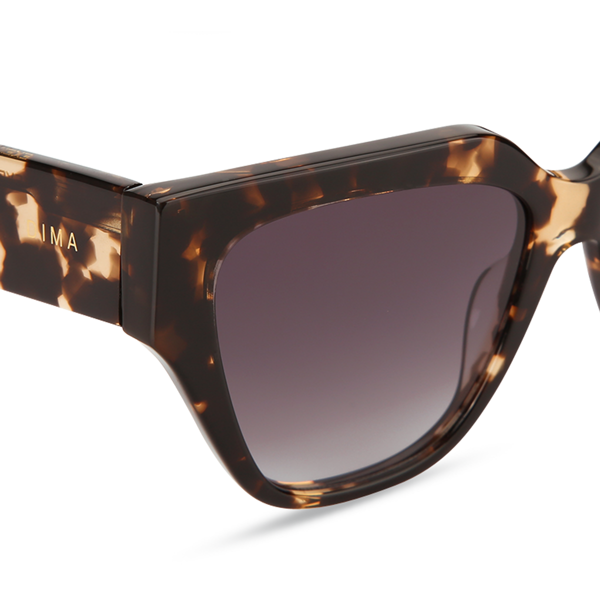 dima sunglass edith blonde tortoise frame grey gradient lens 4