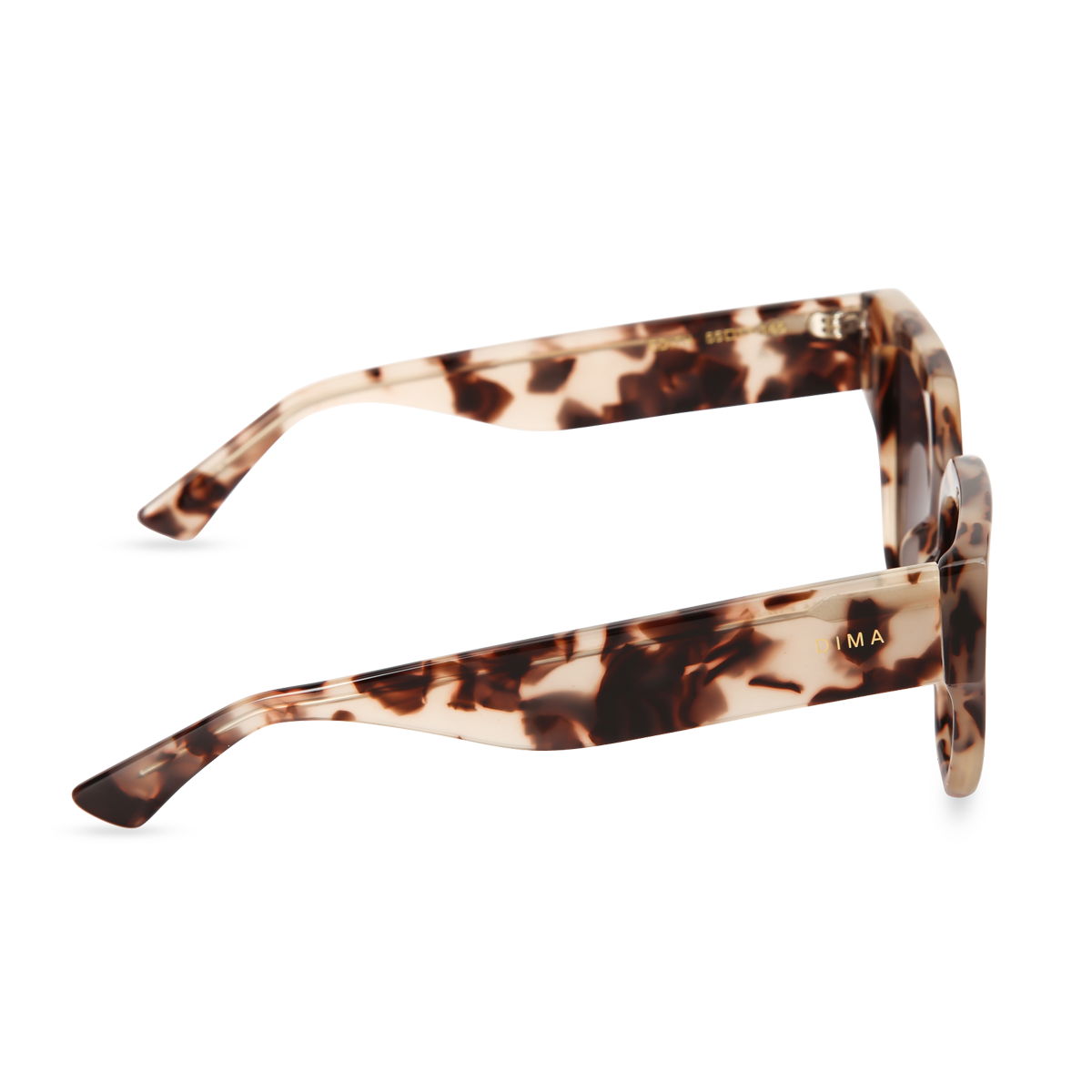 dima sunglass edith cream tortoise frame grey lens 3
