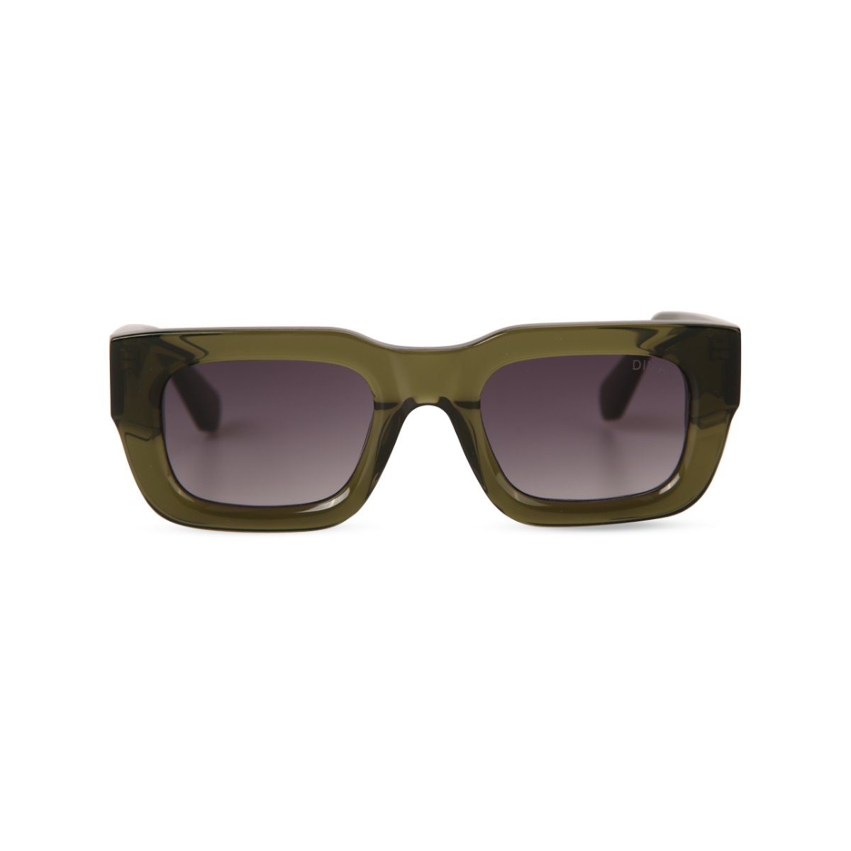 dima sunglass ever crystal green frame grey gradient lens 1