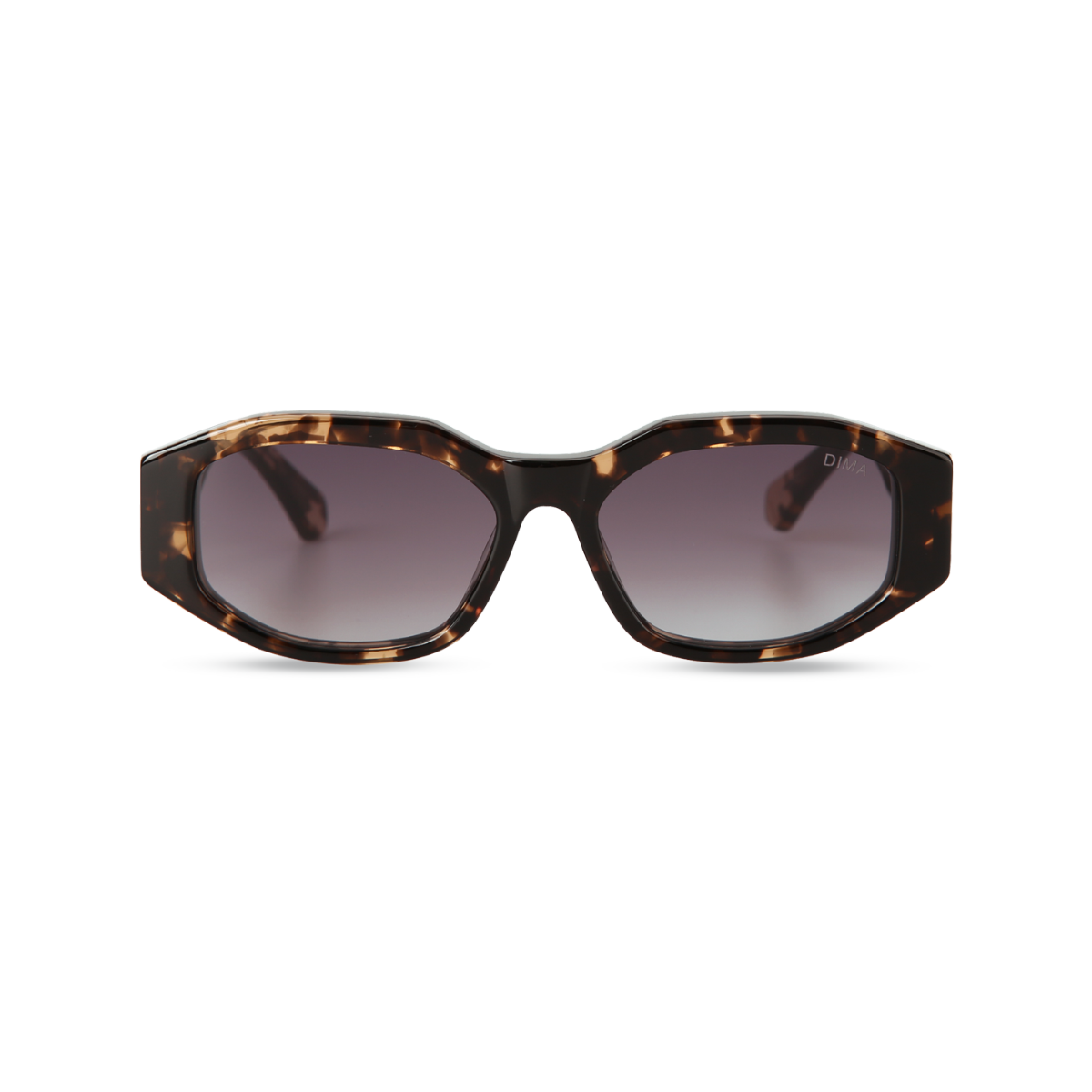 dima sunglass fleur blonde tortoise frame grey gradien lens 1