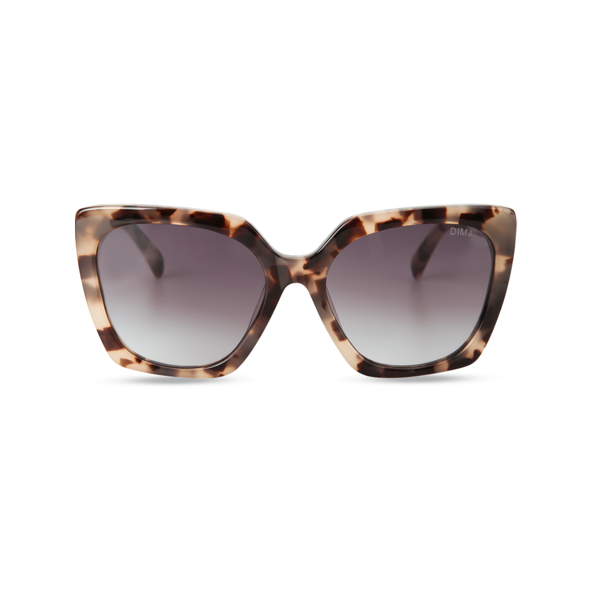 dima sunglass gina cream tortoise frame grey gradient lens 1
