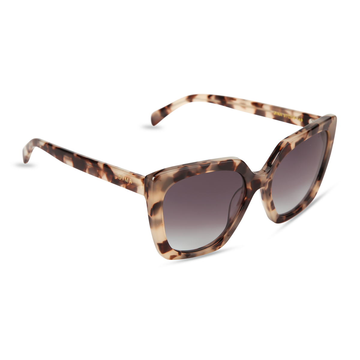 dima sunglass gina cream tortoise frame grey gradient lens 2