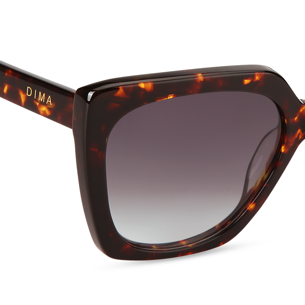 dima sunglass gina dark tortoise frame grey gradient lens 4