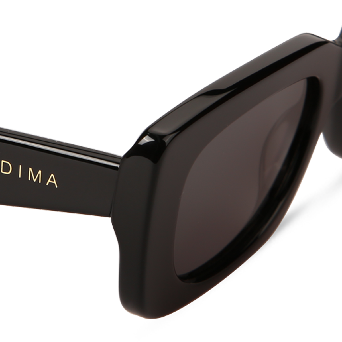 dima sunglass lola black frame grey lens 4